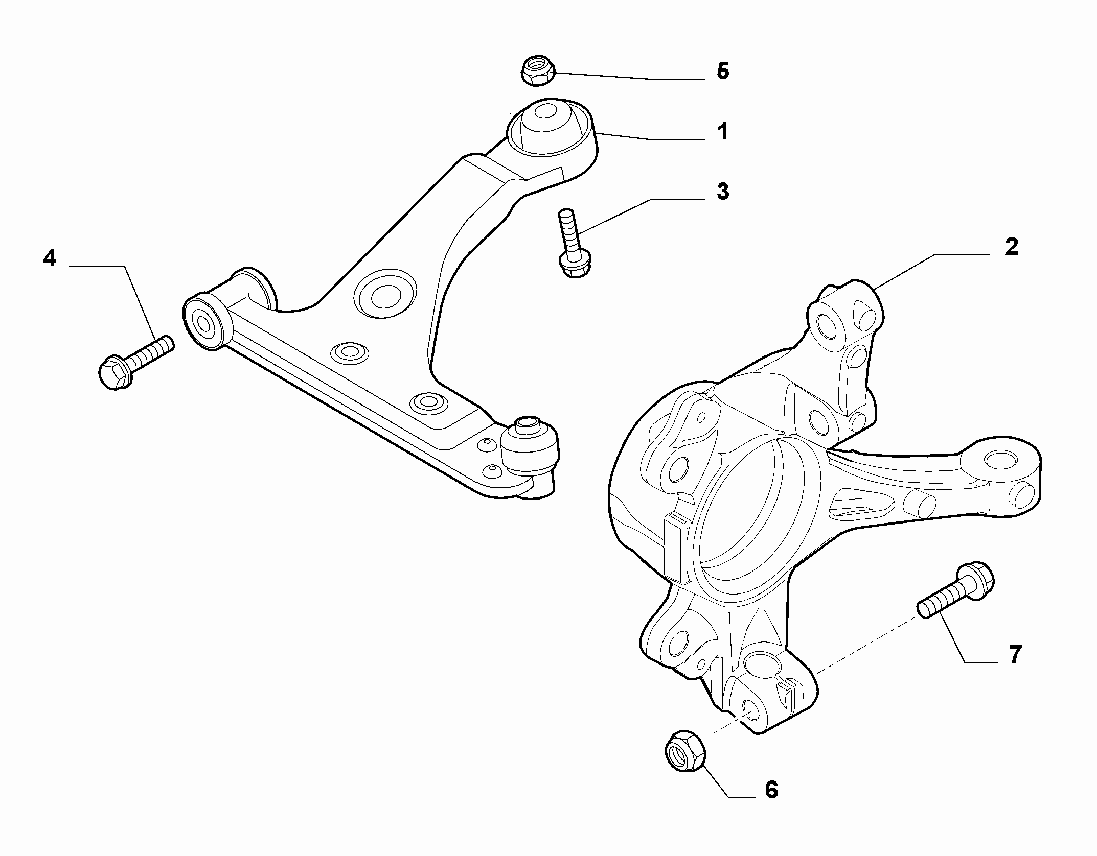 Opel 51895366 - Tukivarsi, pyöräntuenta inparts.fi