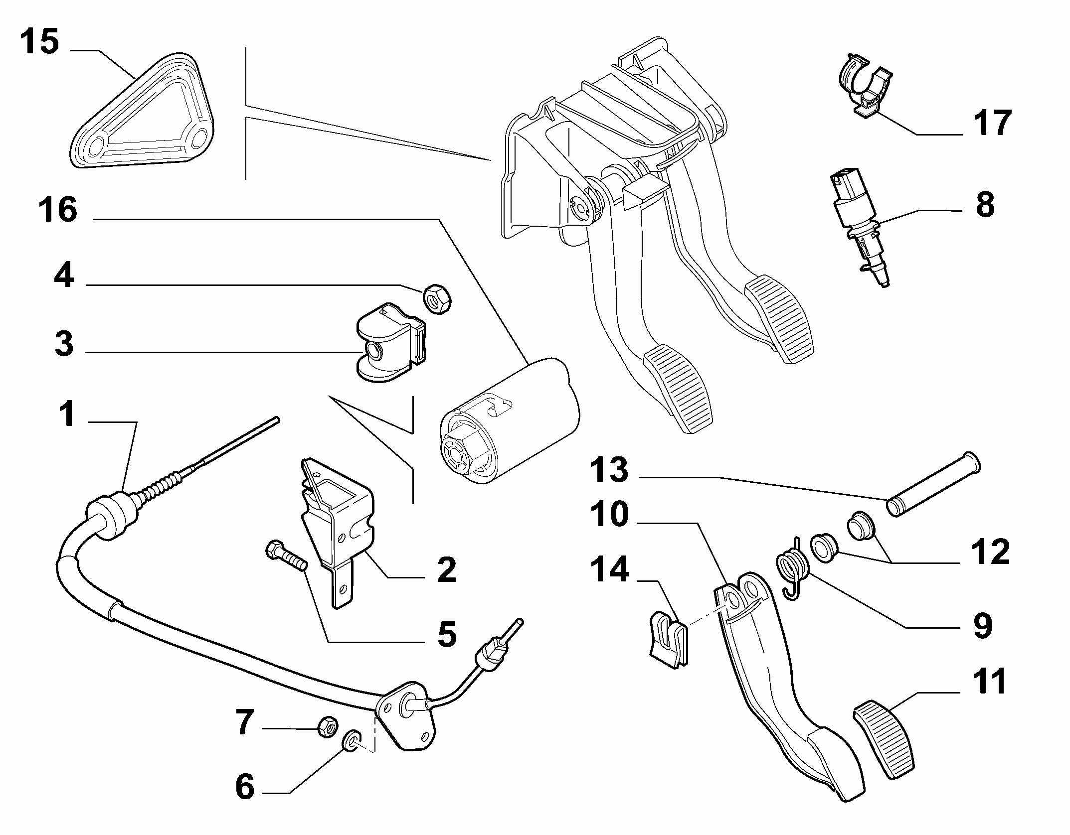 FIAT 46835618 - Kytkinpaketti inparts.fi