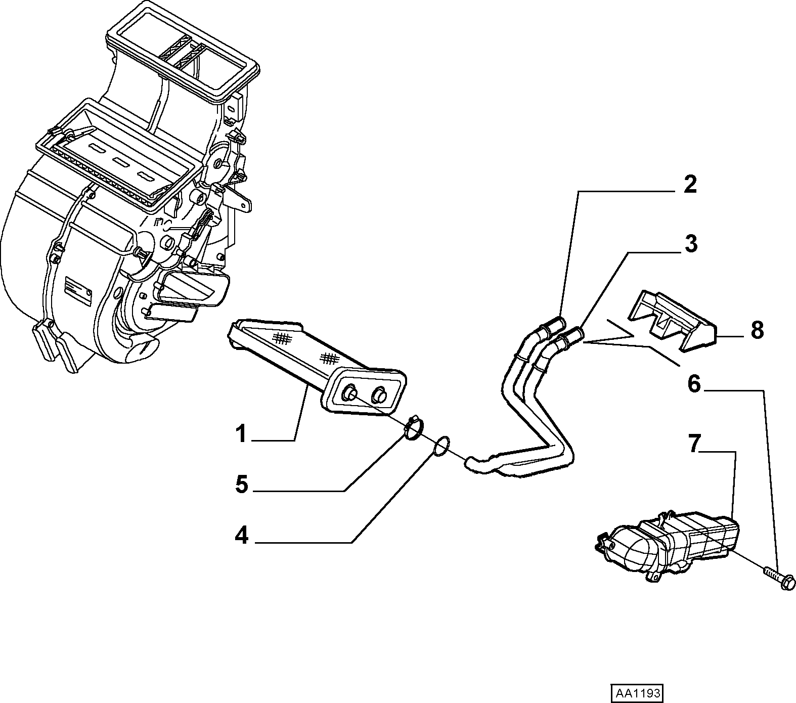 FIAT 46722925 - Lämmityslaitteen kenno inparts.fi