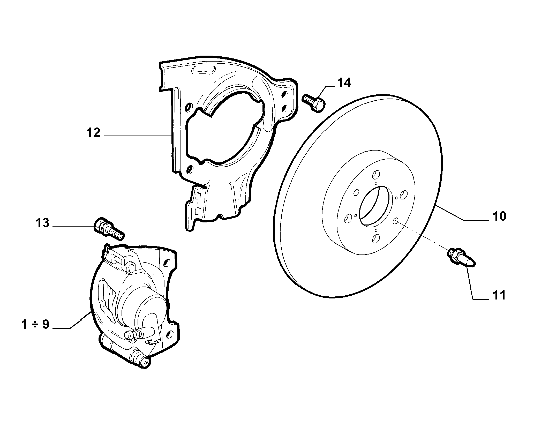 FIAT 71772238 - Jarrulevy inparts.fi