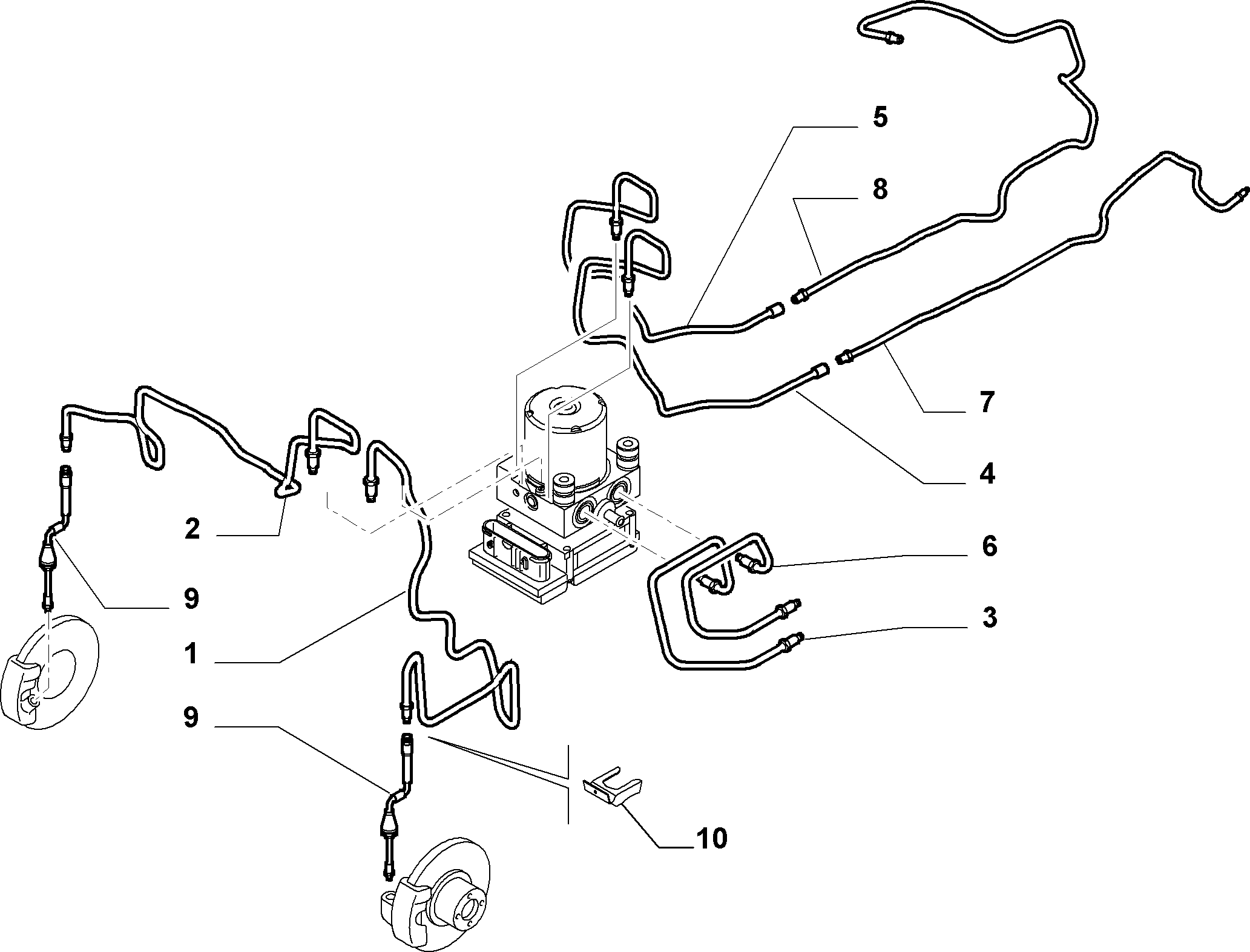 FIAT 46760308 - Jarruletku inparts.fi