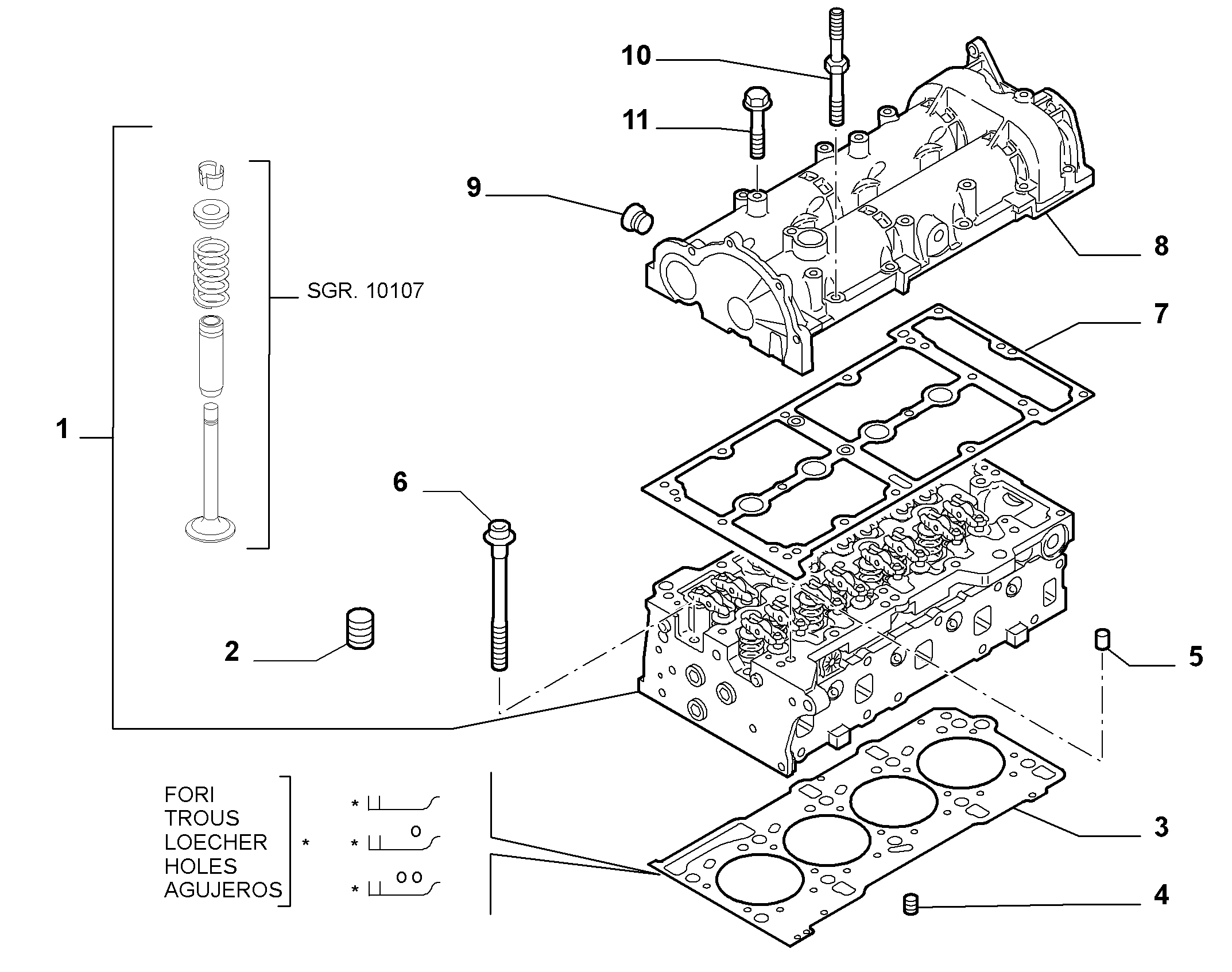 FIAT 71729497 - Sylinterikansi inparts.fi