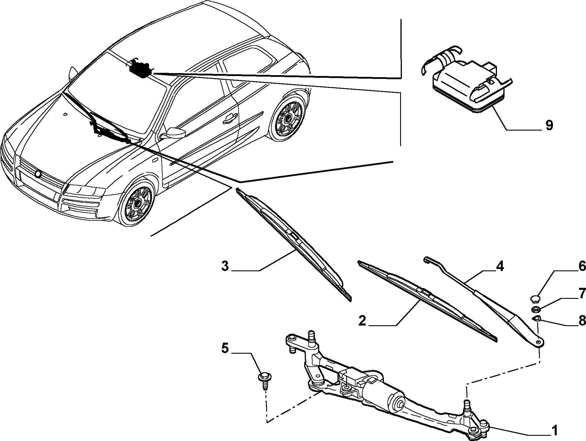 FIAT 46822064 - Pyyhkijänsulka inparts.fi