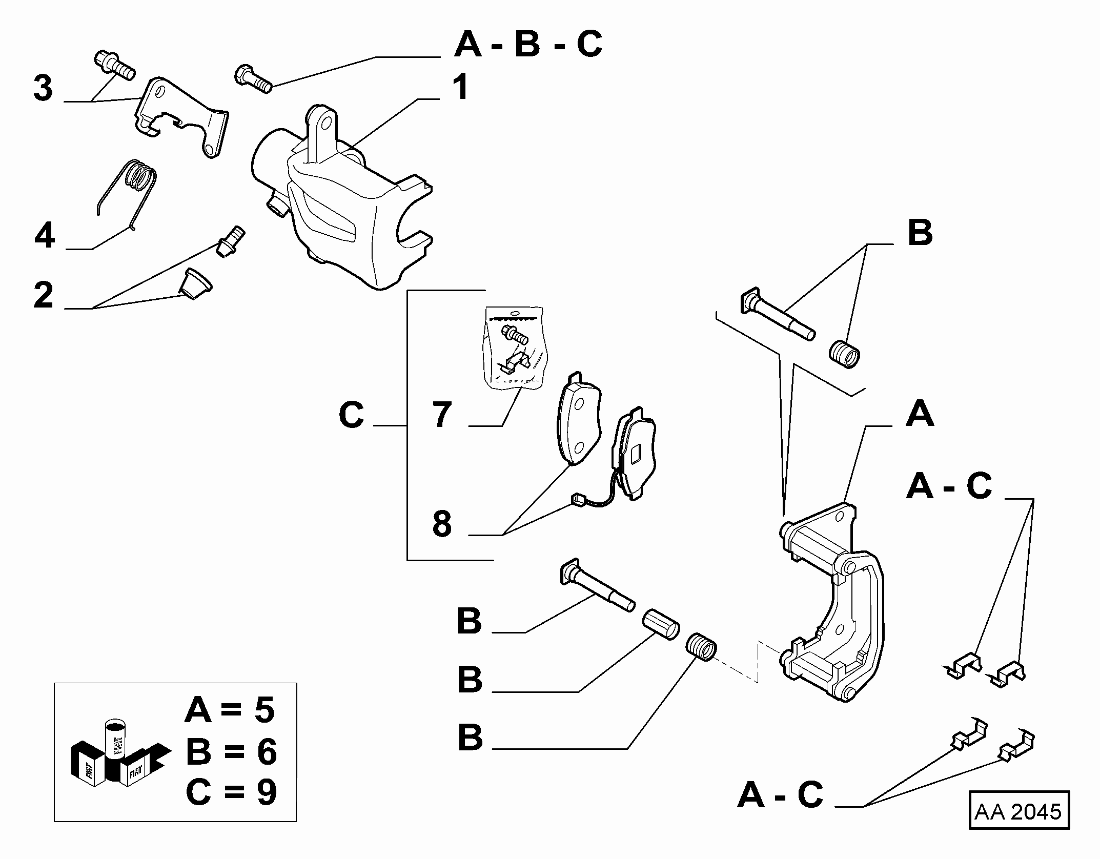 FIAT 77363518 - Jarrupala, levyjarru inparts.fi