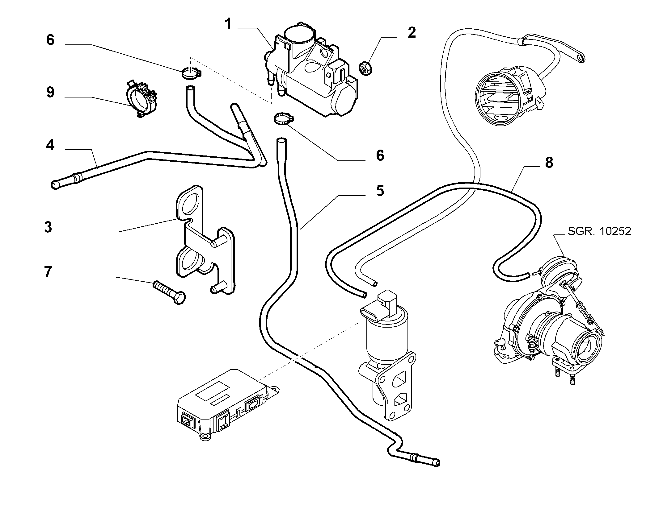 IVECO 55203202 - Painemuunnin inparts.fi