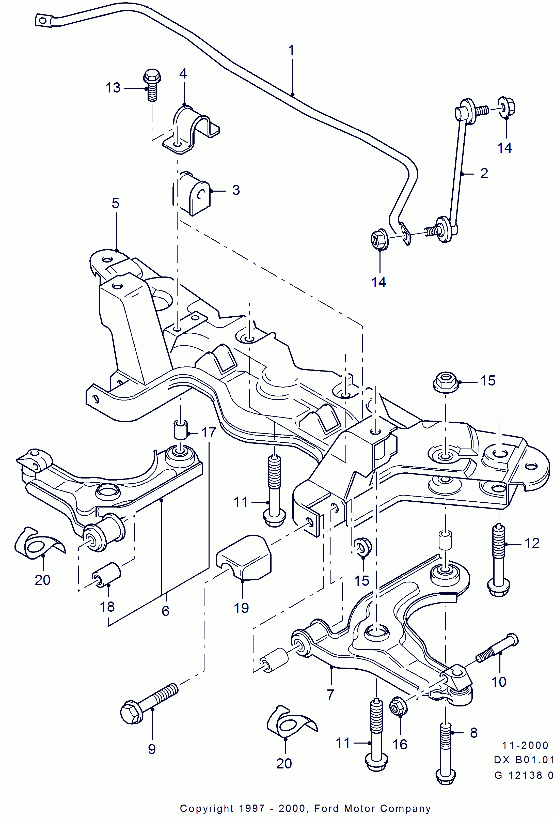 FORD 1010037 - Tukivarren hela inparts.fi