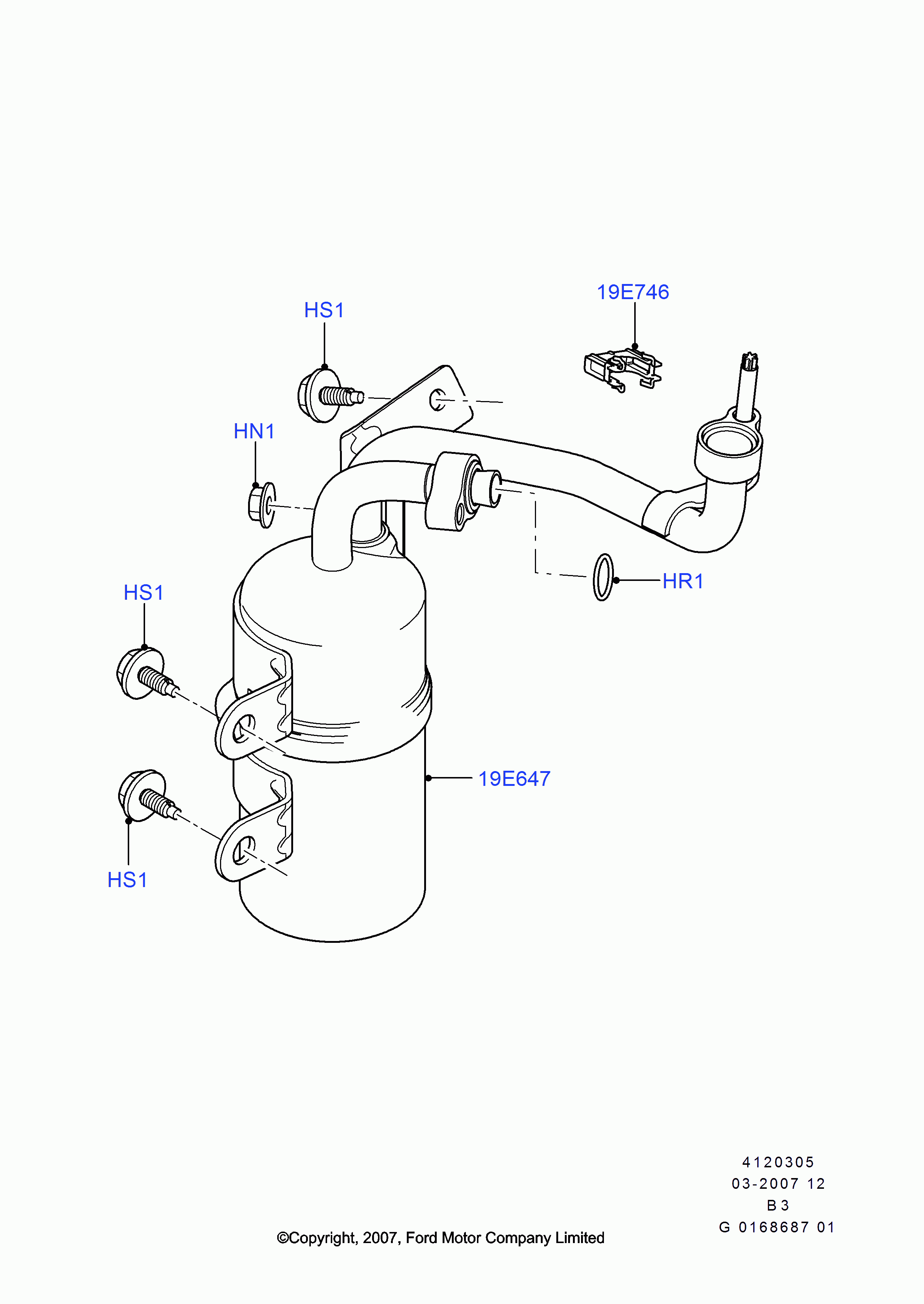 FORD 1 514 518 - Kuivain, ilmastointilaite inparts.fi