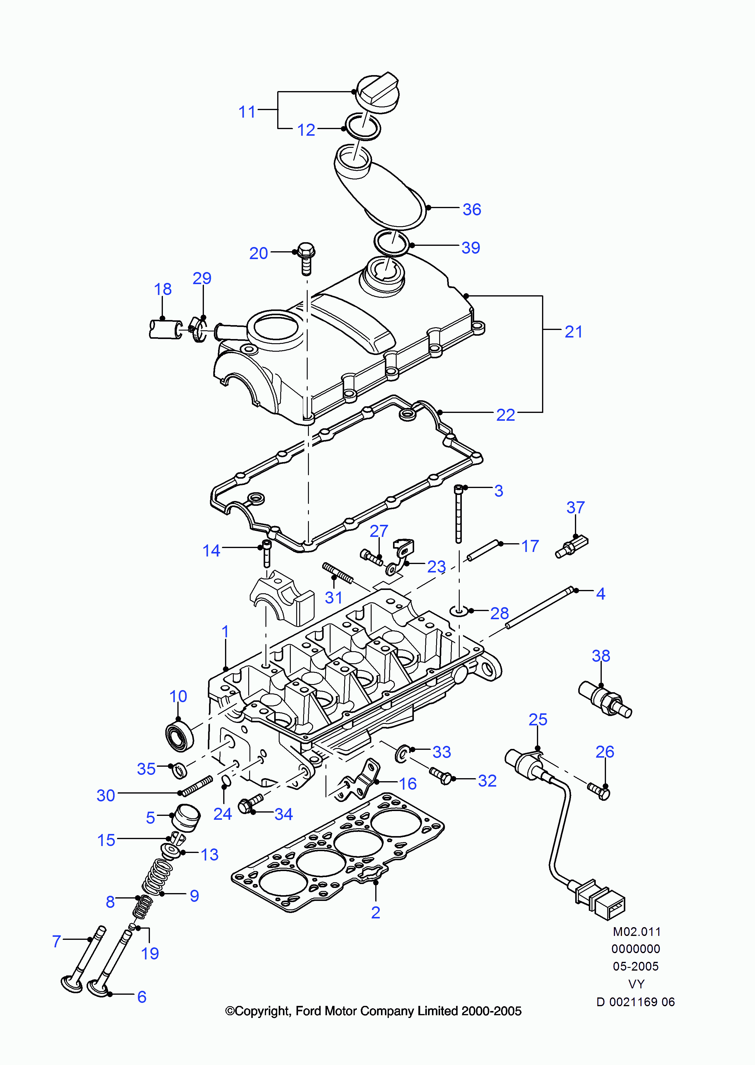 FORD 1 253 755 - Impulssianturi, kampiakseli inparts.fi