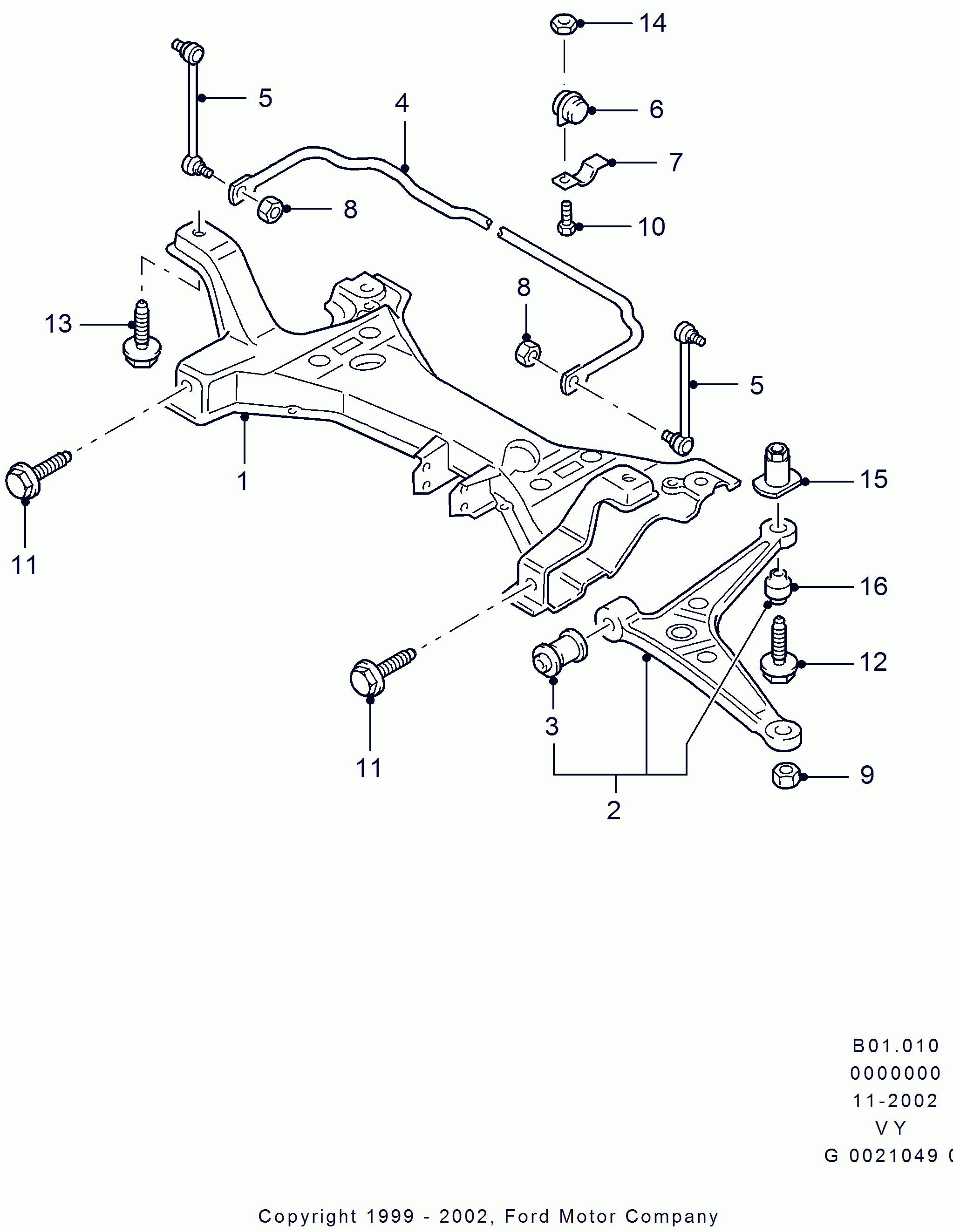 VW 1141774 - Tanko, kallistuksenvaimennin inparts.fi