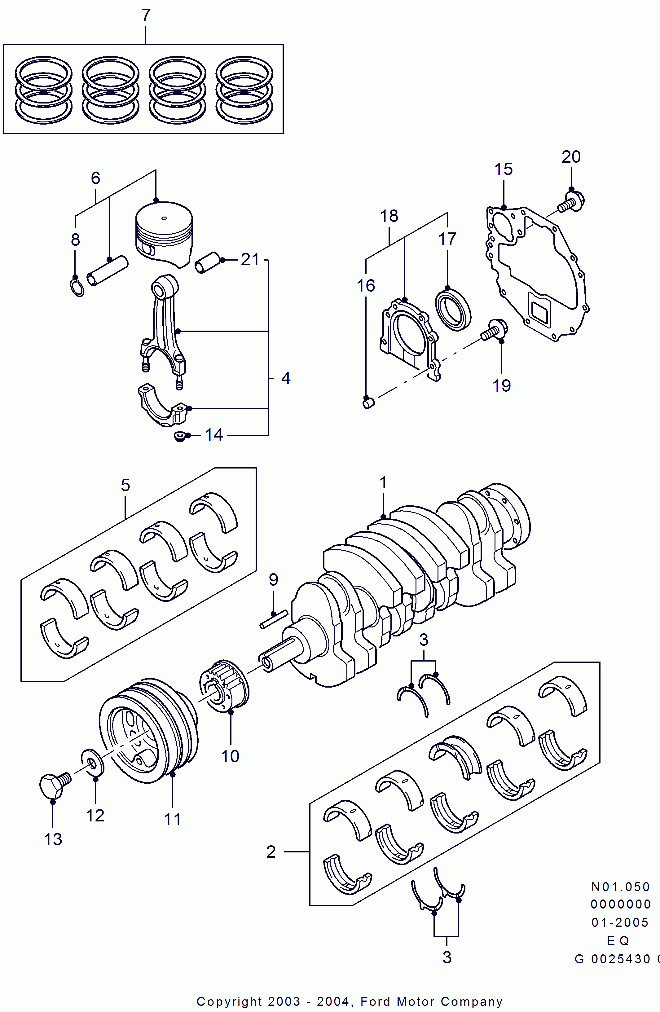 FORD 4376345 - Männänrengassarja inparts.fi