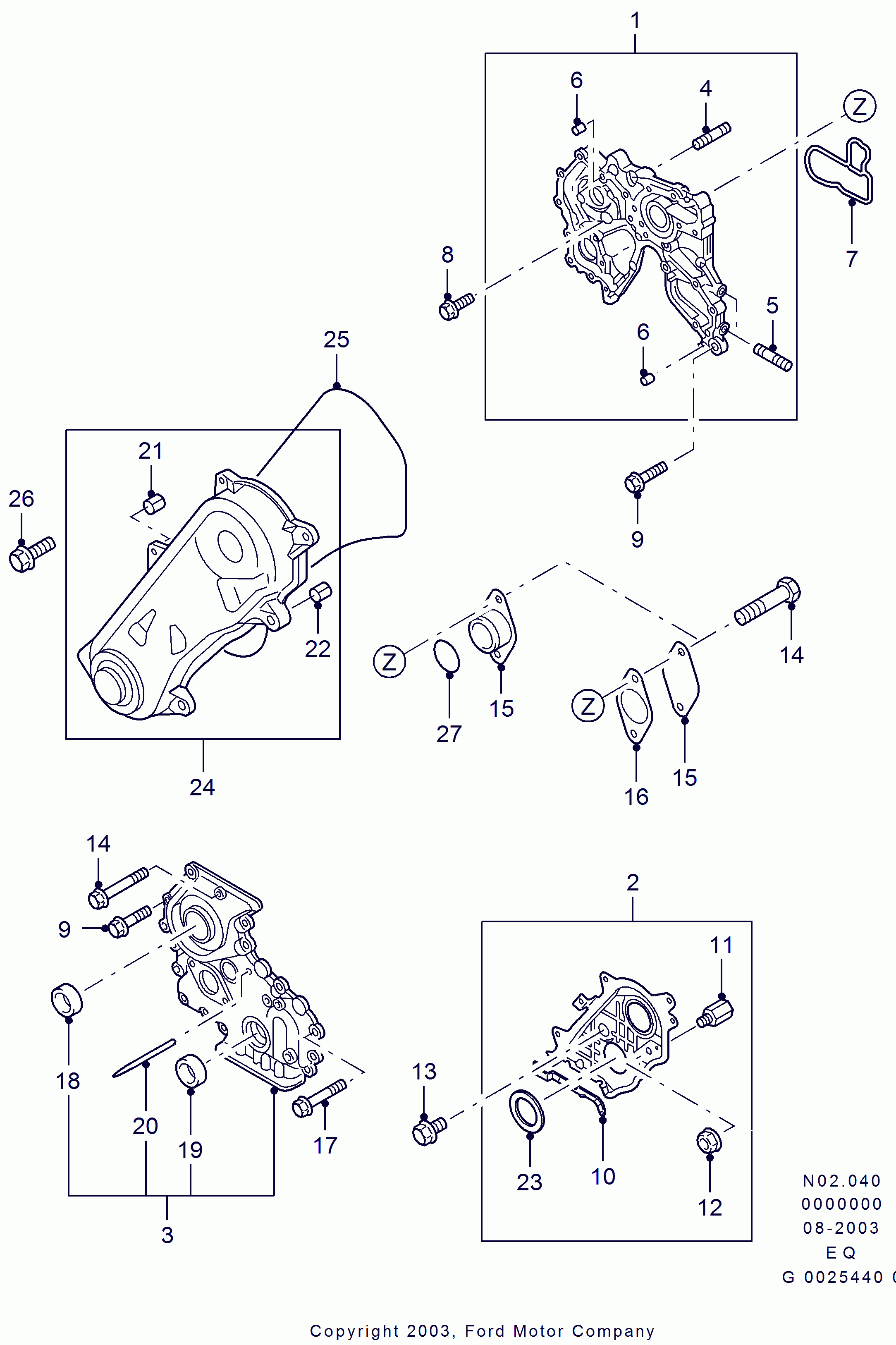 FORD 3596217 - Akselitiiviste, kampiakseli inparts.fi