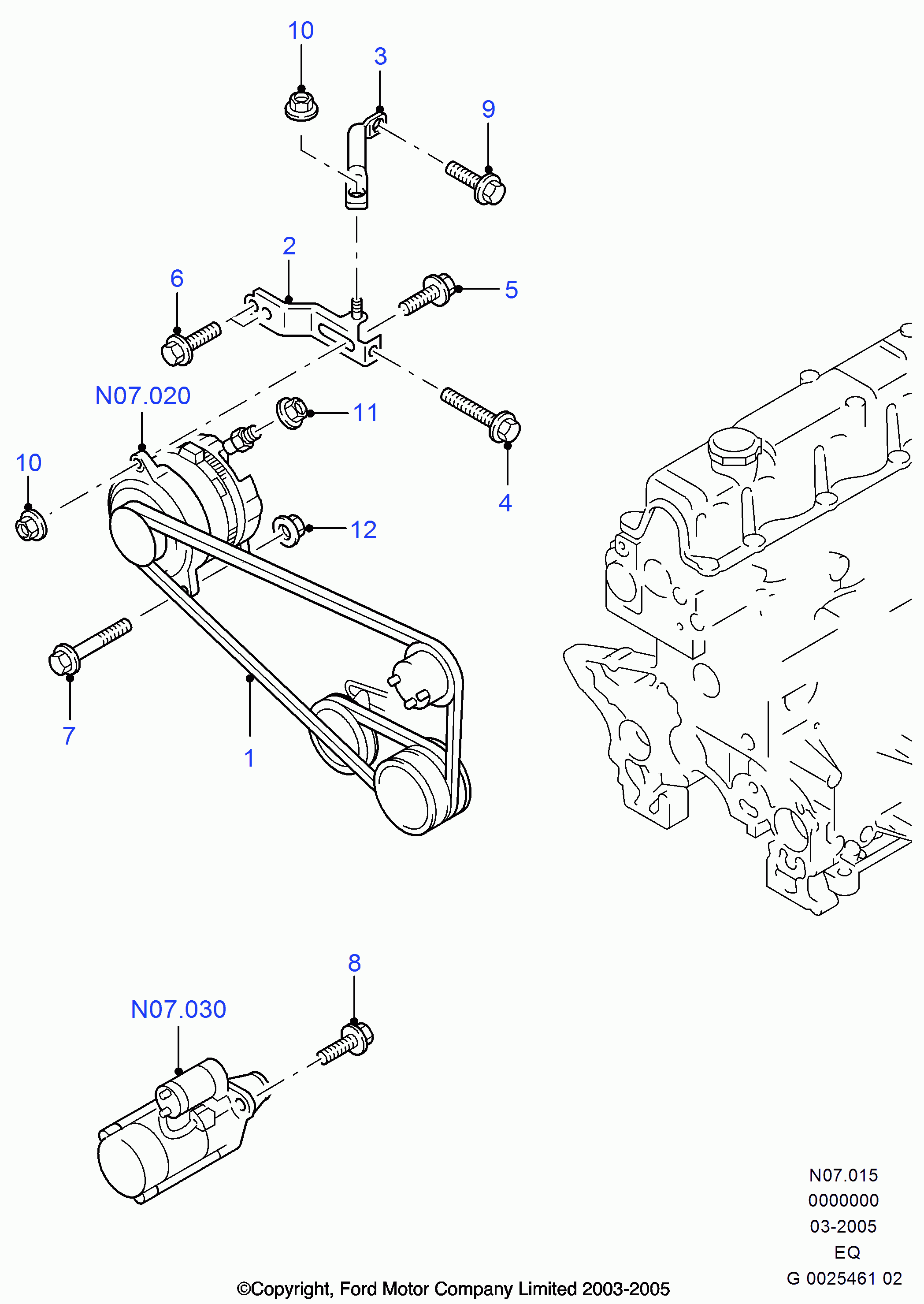 FORD 4982547 - Kiilahihna inparts.fi