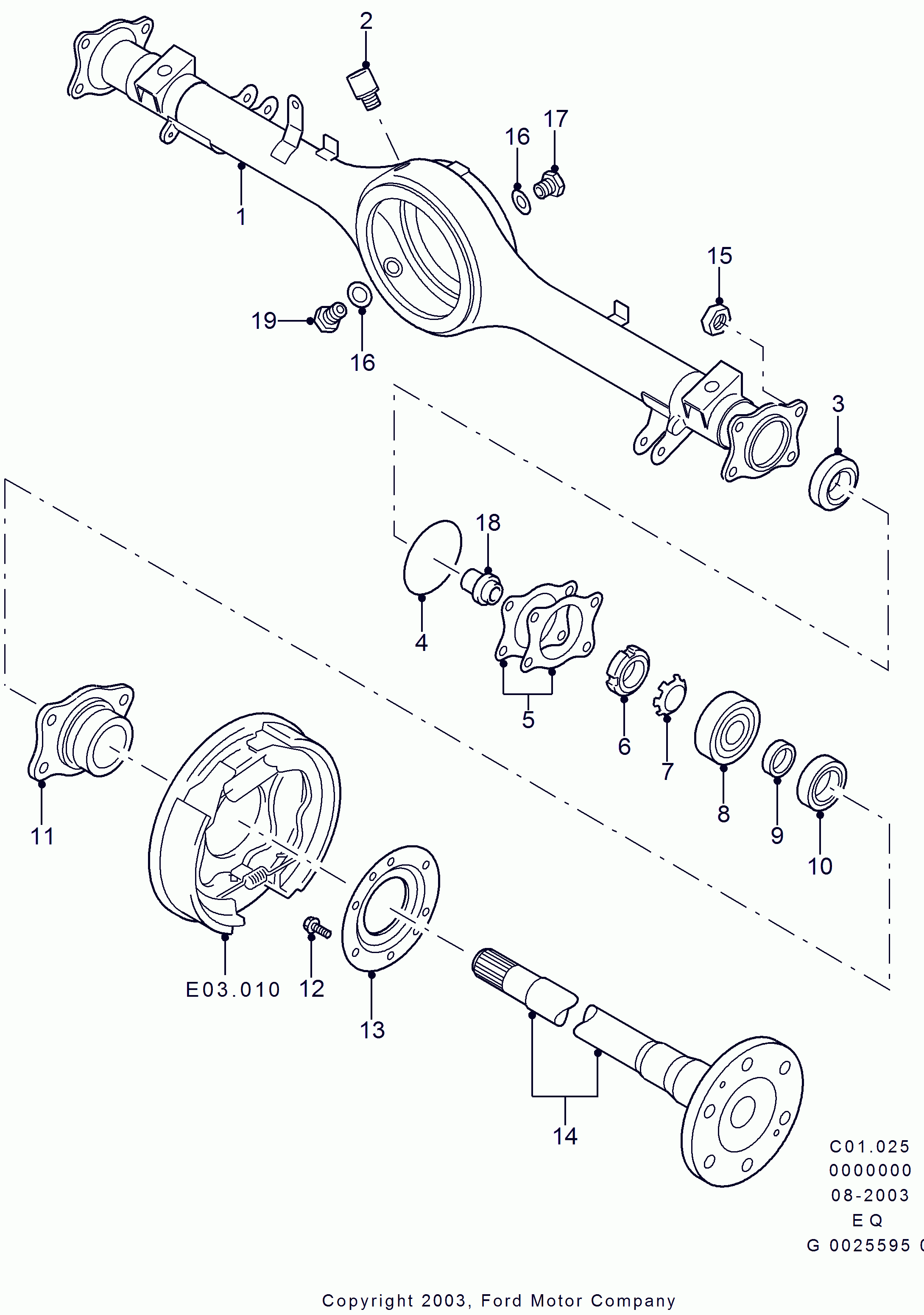 FORD 4431799 - Tiivisterengas, vetoakseli inparts.fi