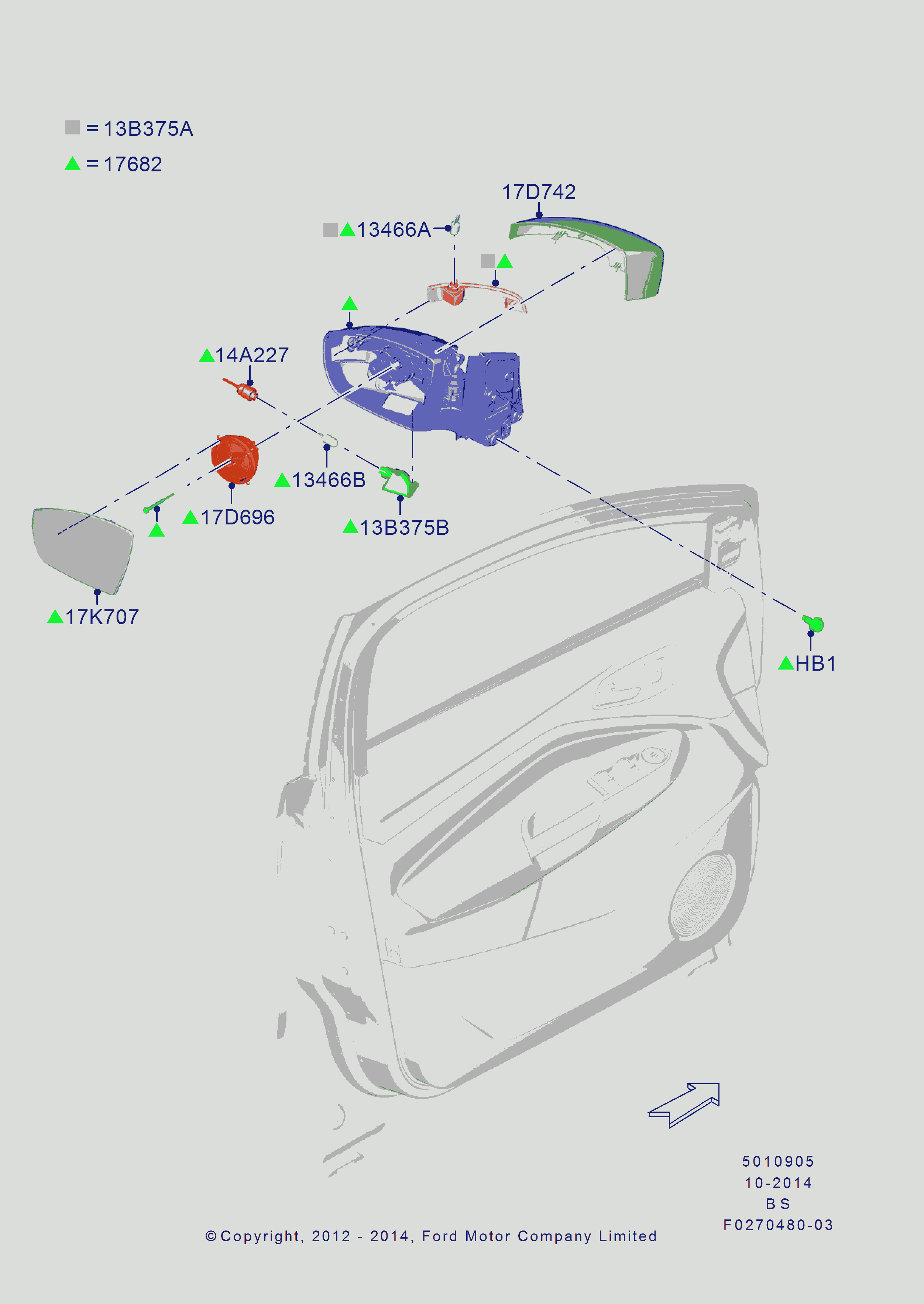 FORD 5304888 - Vilkkuvalo inparts.fi