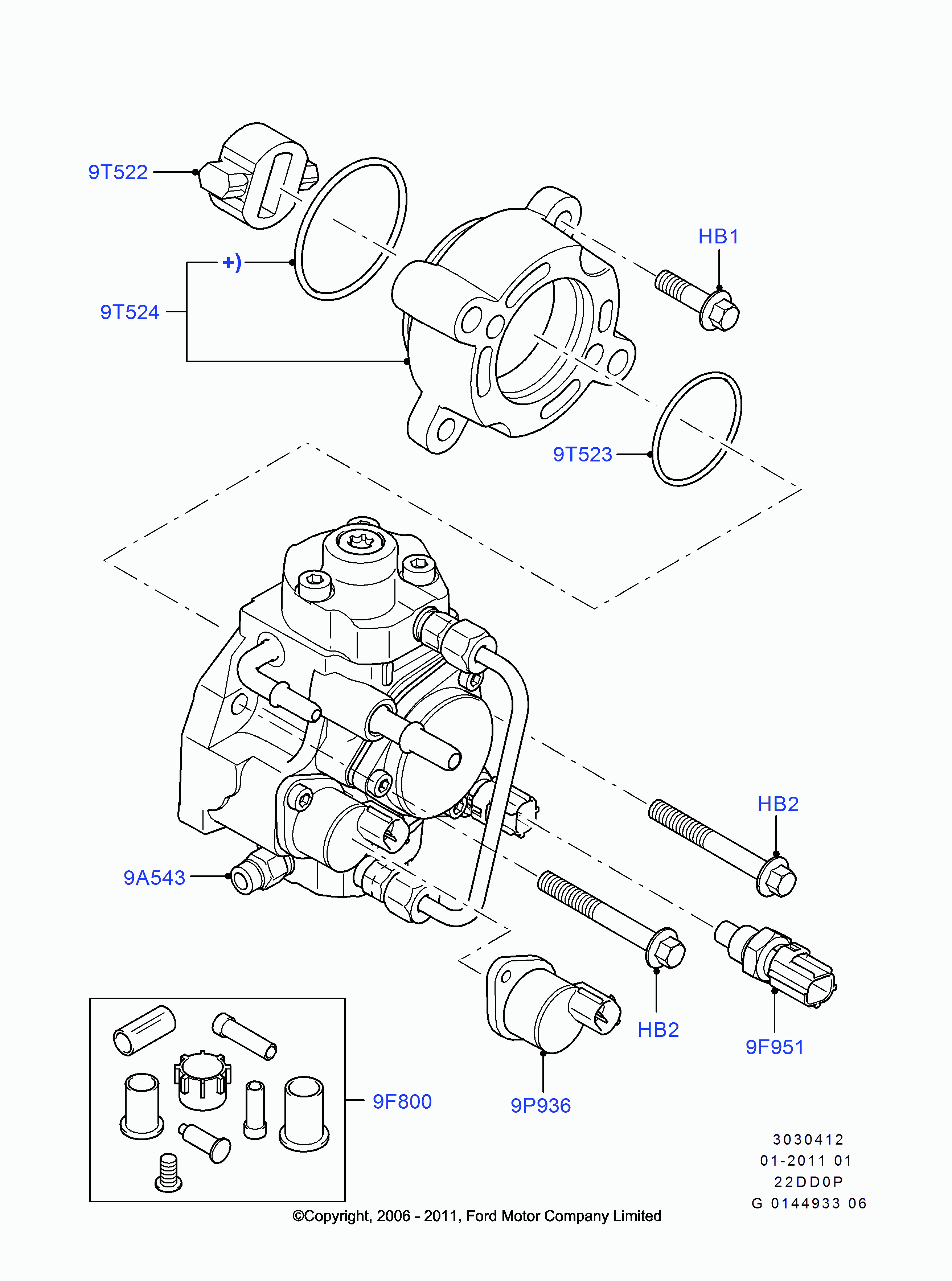 FORD 1514885 - Paineensäätöventtiili, Common-Rail-järjestelmä inparts.fi