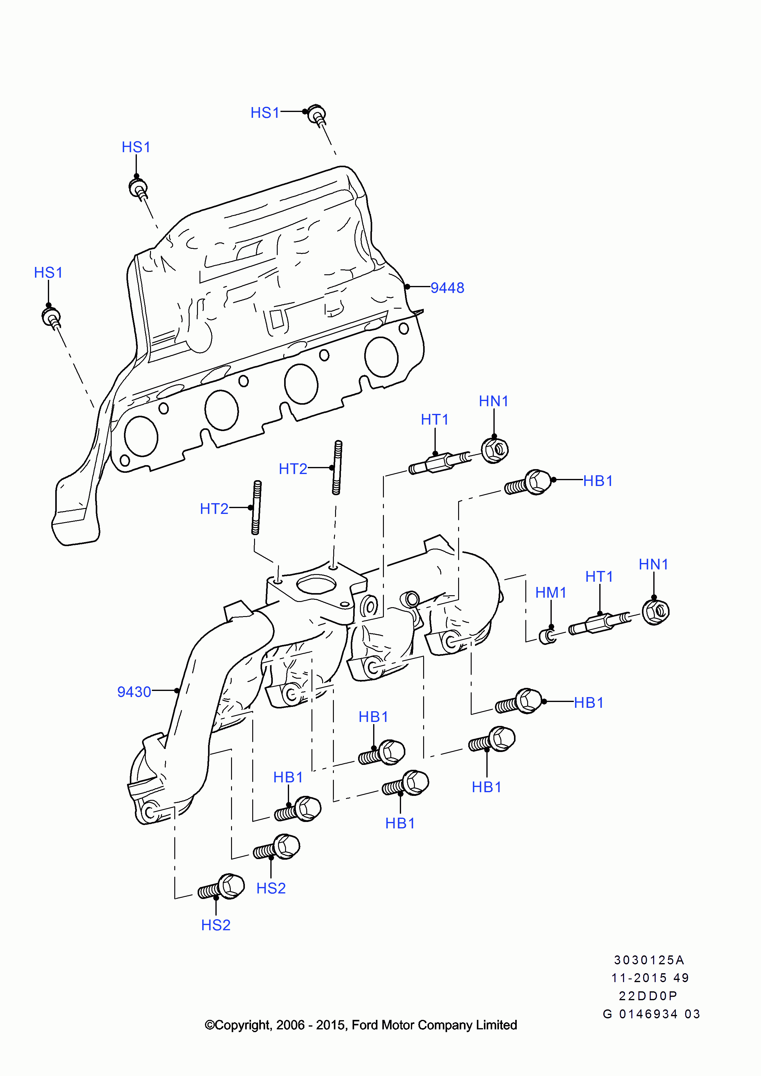 FORD 1 456 895 - Tiiviste, pakosarja inparts.fi