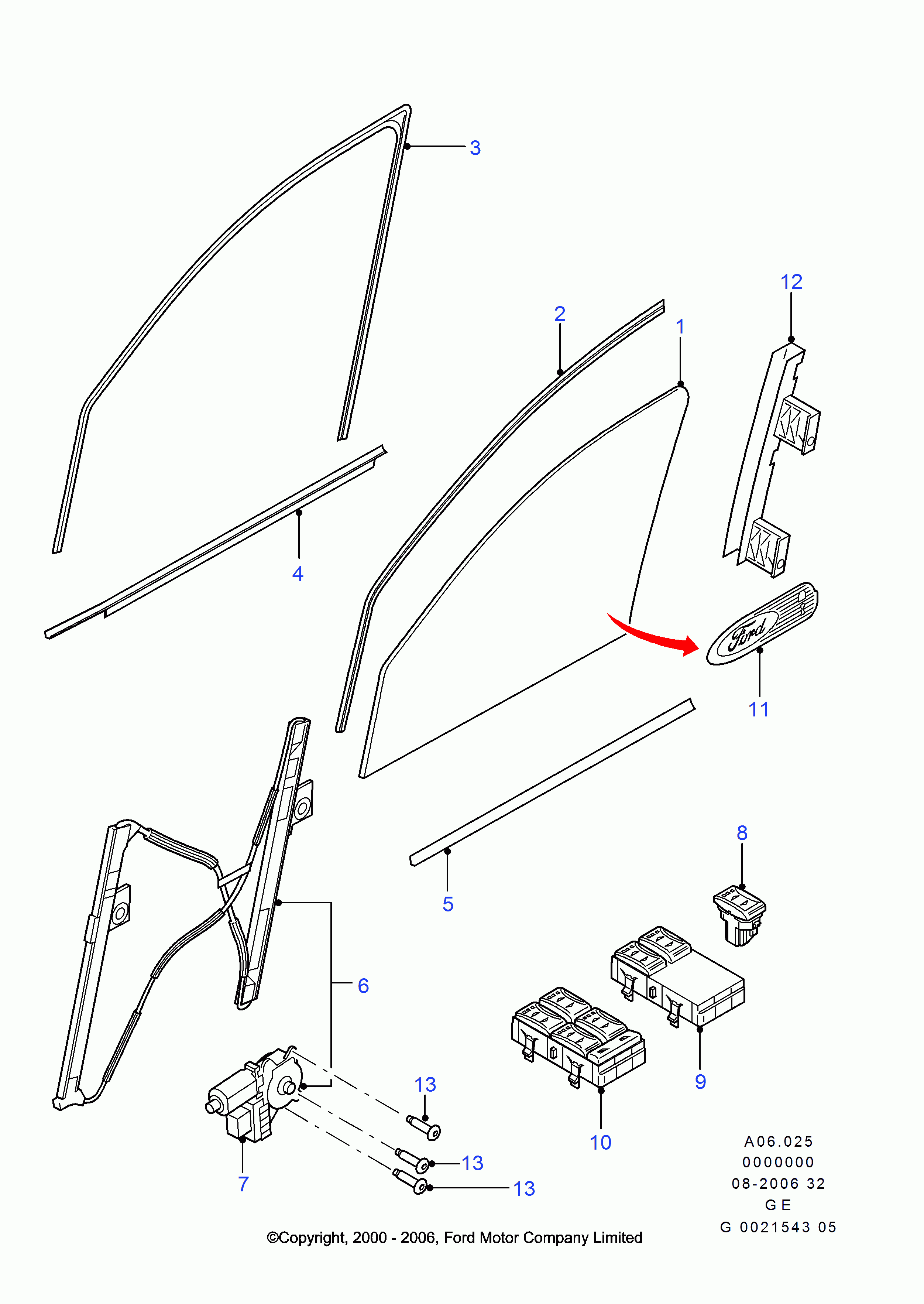 FORD 1417697 - Lasinnostin inparts.fi