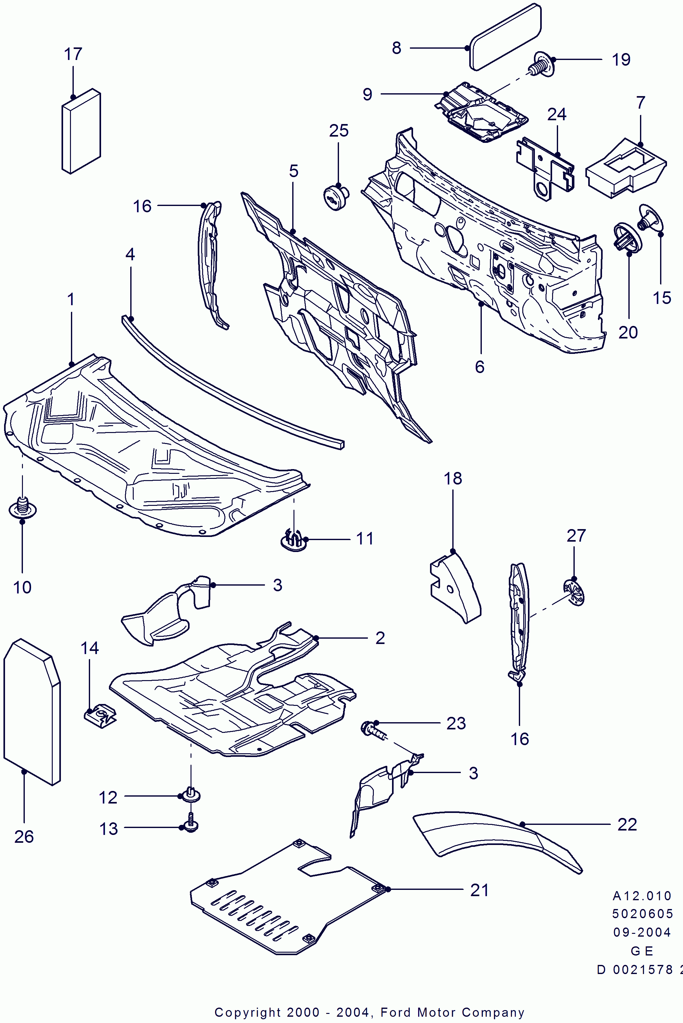 MAZDA 12 02 273 - Hihnapyörä, laturi inparts.fi