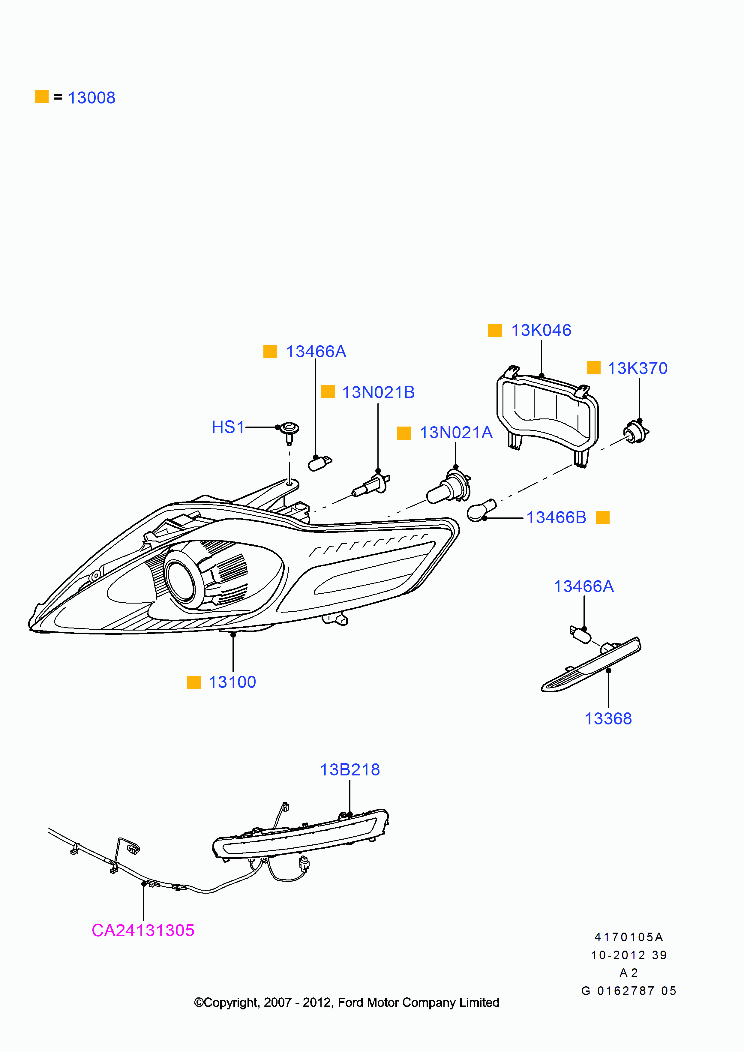 FORD 1812689 - Ajovalo inparts.fi