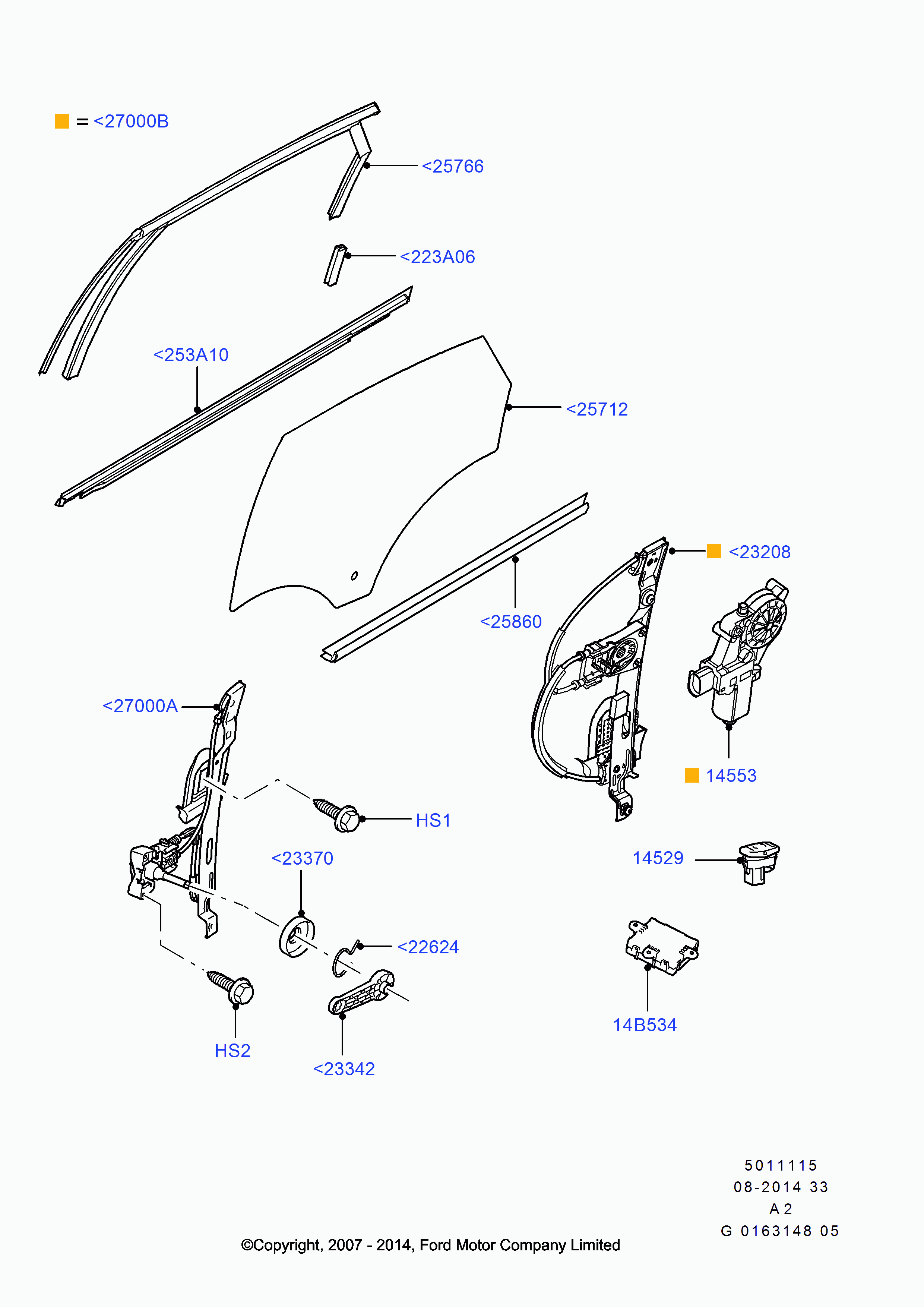 FORD 1 881 205 - Lasinnostin inparts.fi