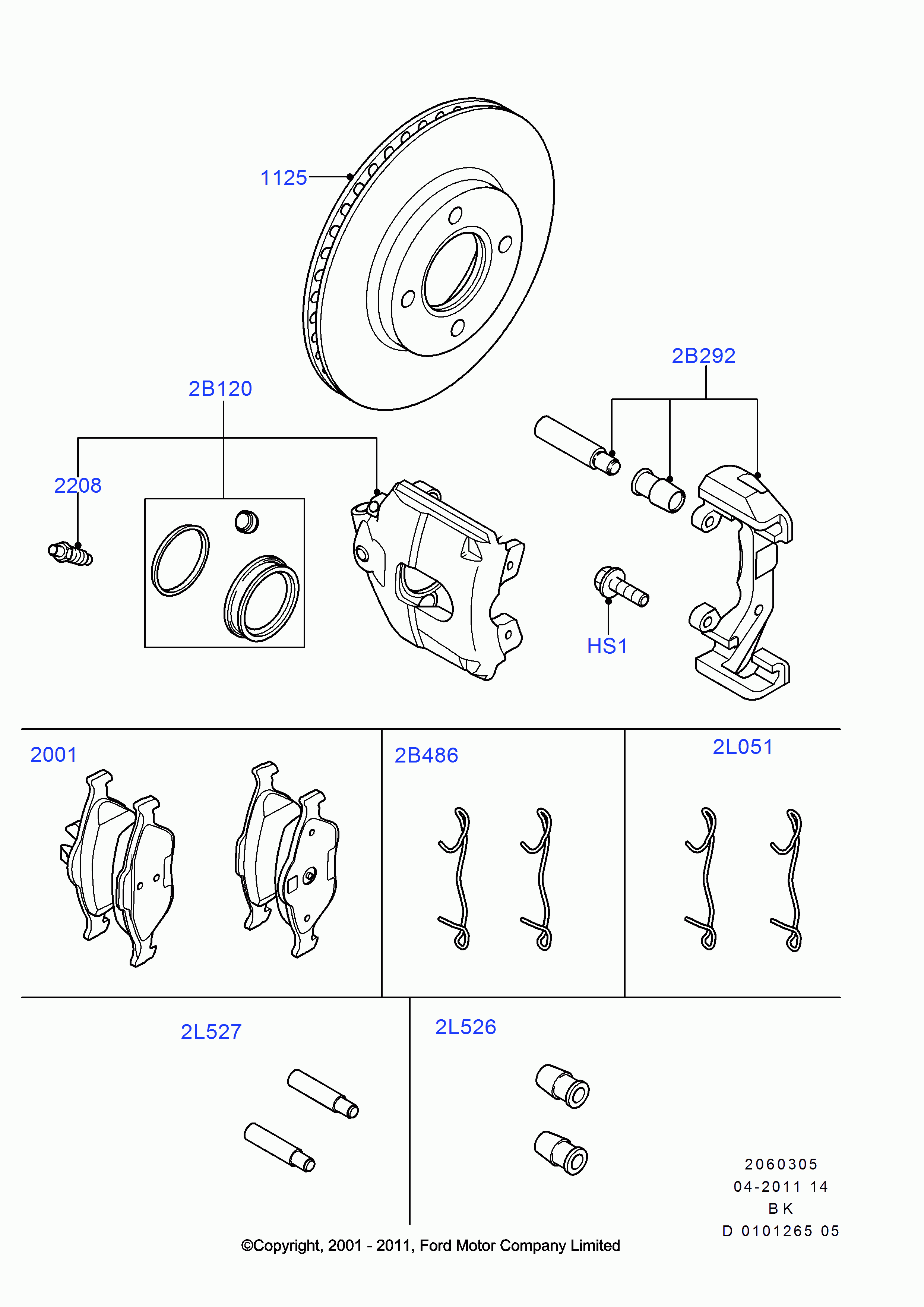 FORD 1808479 - Jarrulevy inparts.fi