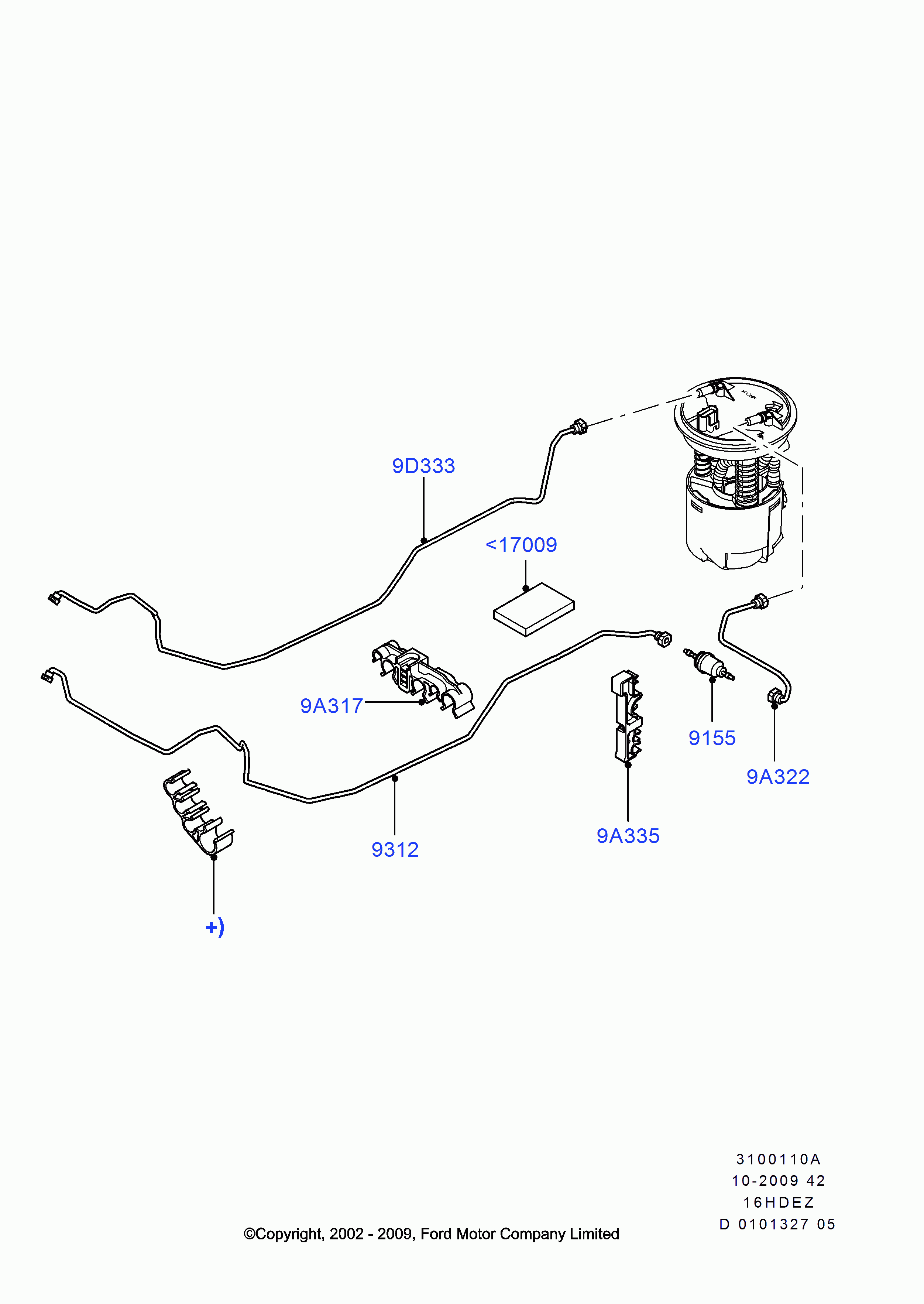 TOYOTA 1140129 - Polttoainesuodatin inparts.fi