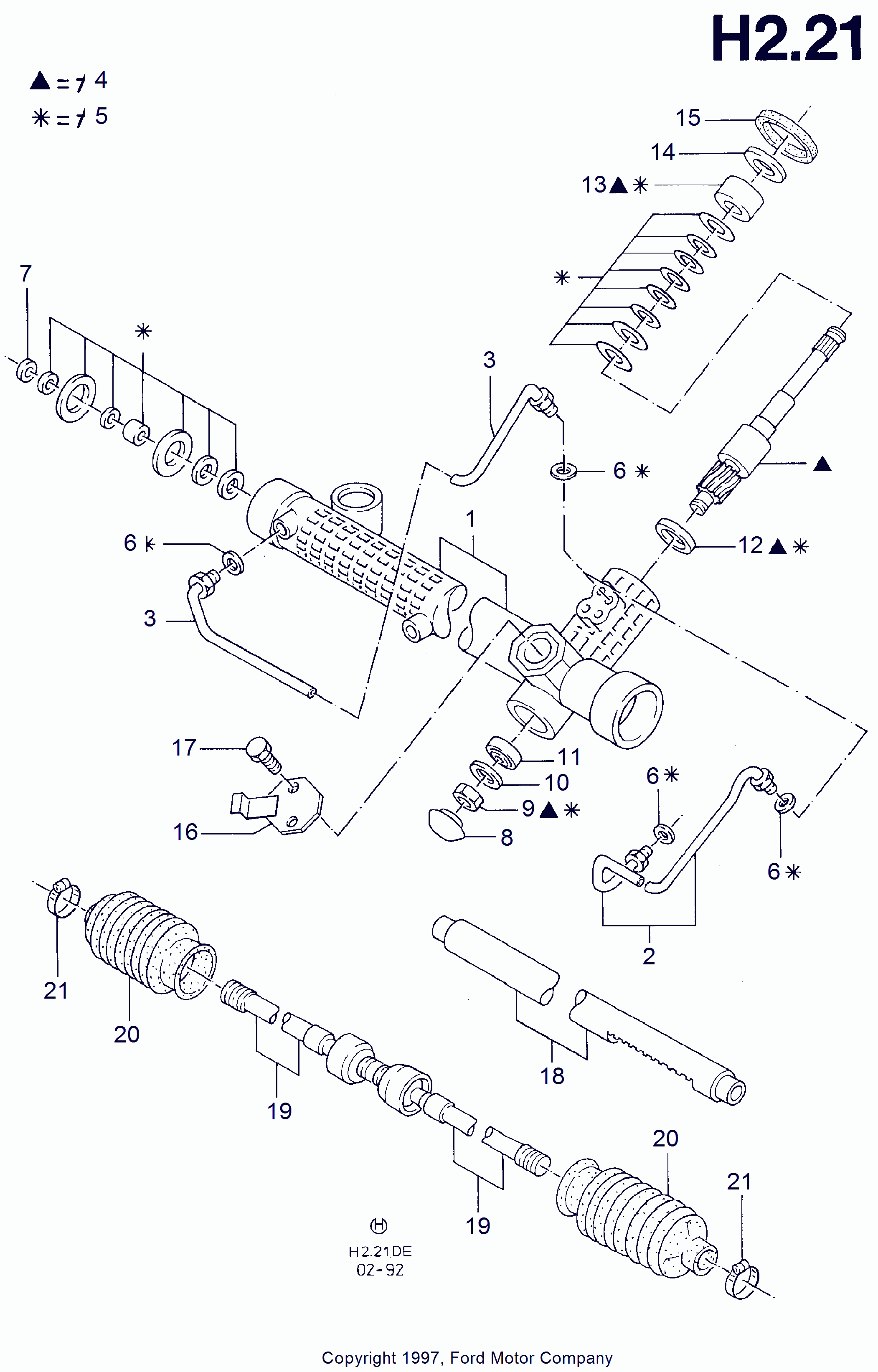 FORD 6758090 - Paljekumisarja, ohjaus inparts.fi