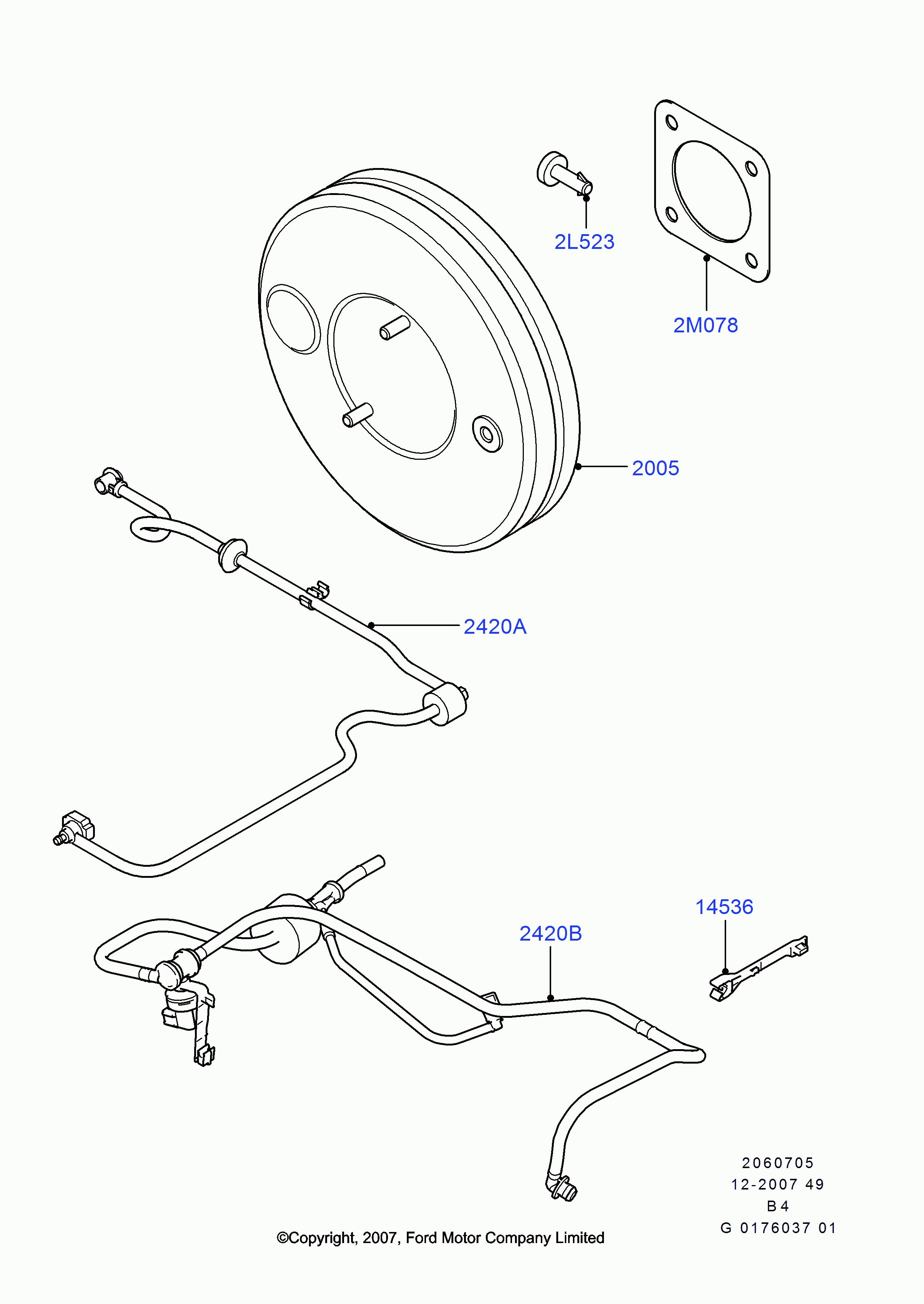 FORD 1742032 - Jarrutehostin inparts.fi