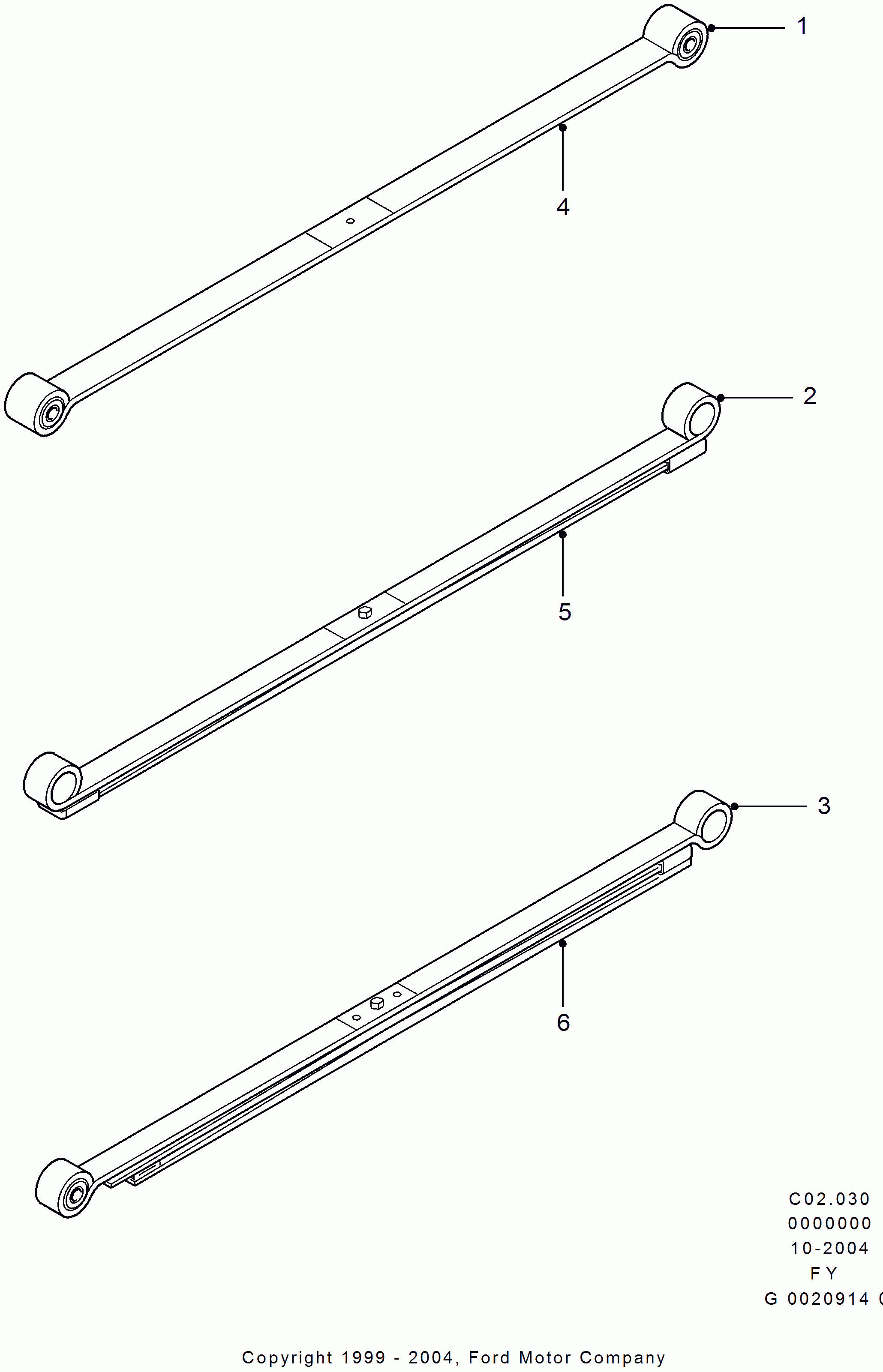 FORD 4101849 - Jousipaketti inparts.fi