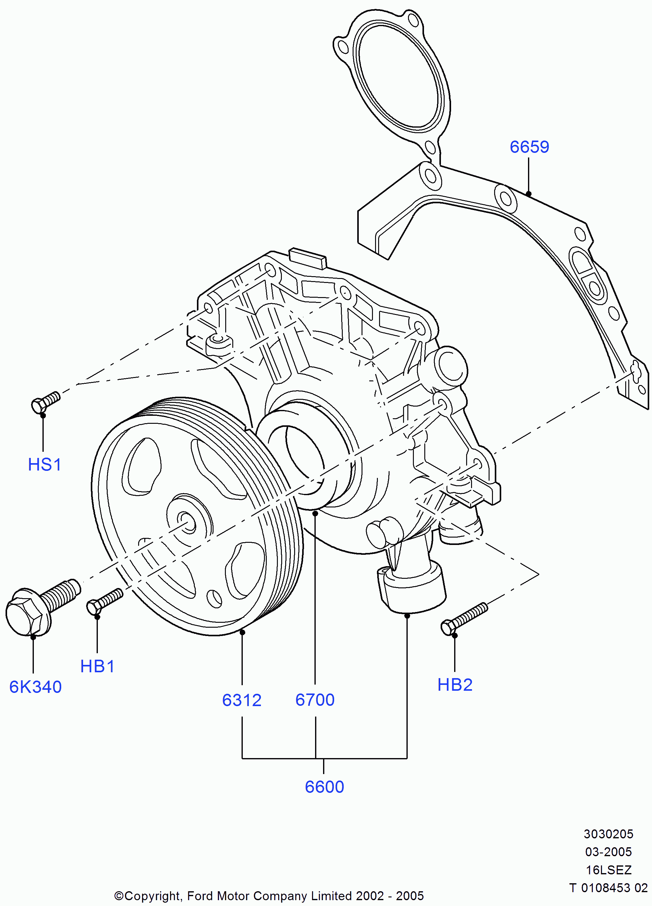 FORD 1 219 337 - Akselitiiviste, kampiakseli inparts.fi