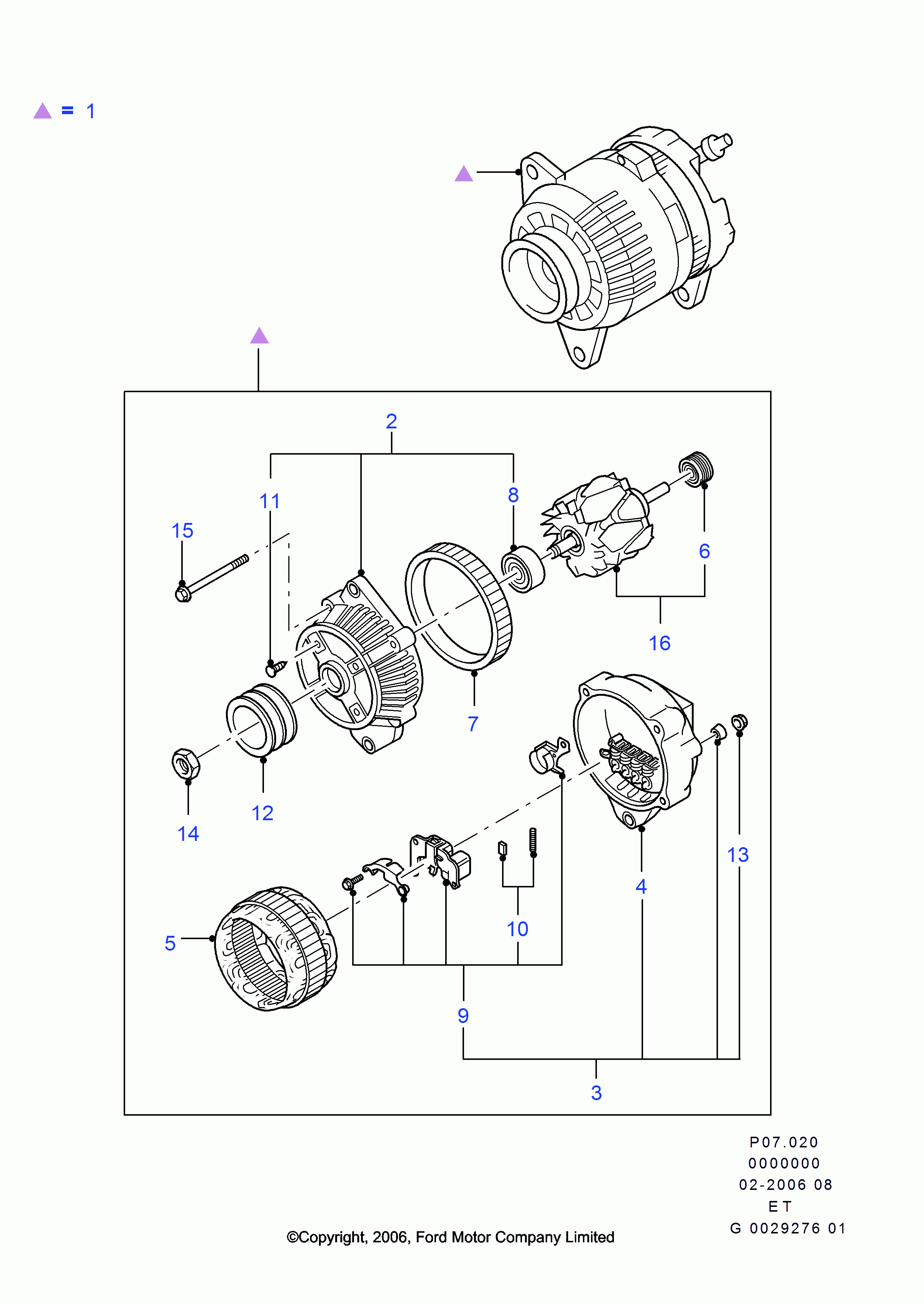 FORD 1449569 - Laturi inparts.fi