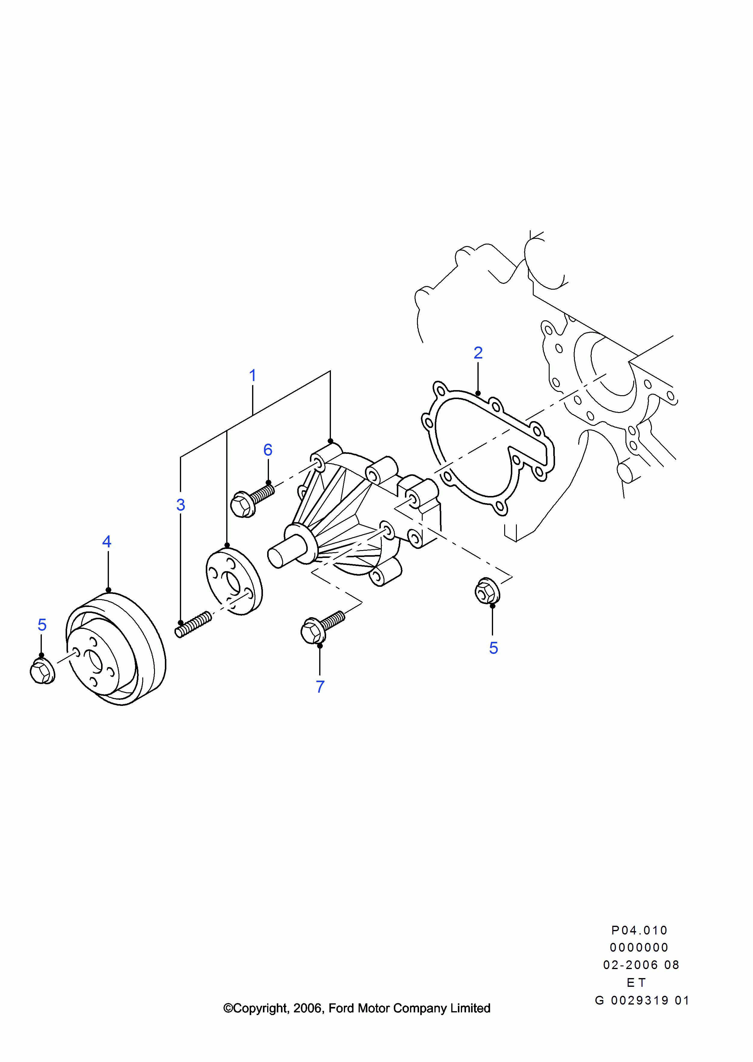 Opel 1405541 - Vesipumppu inparts.fi