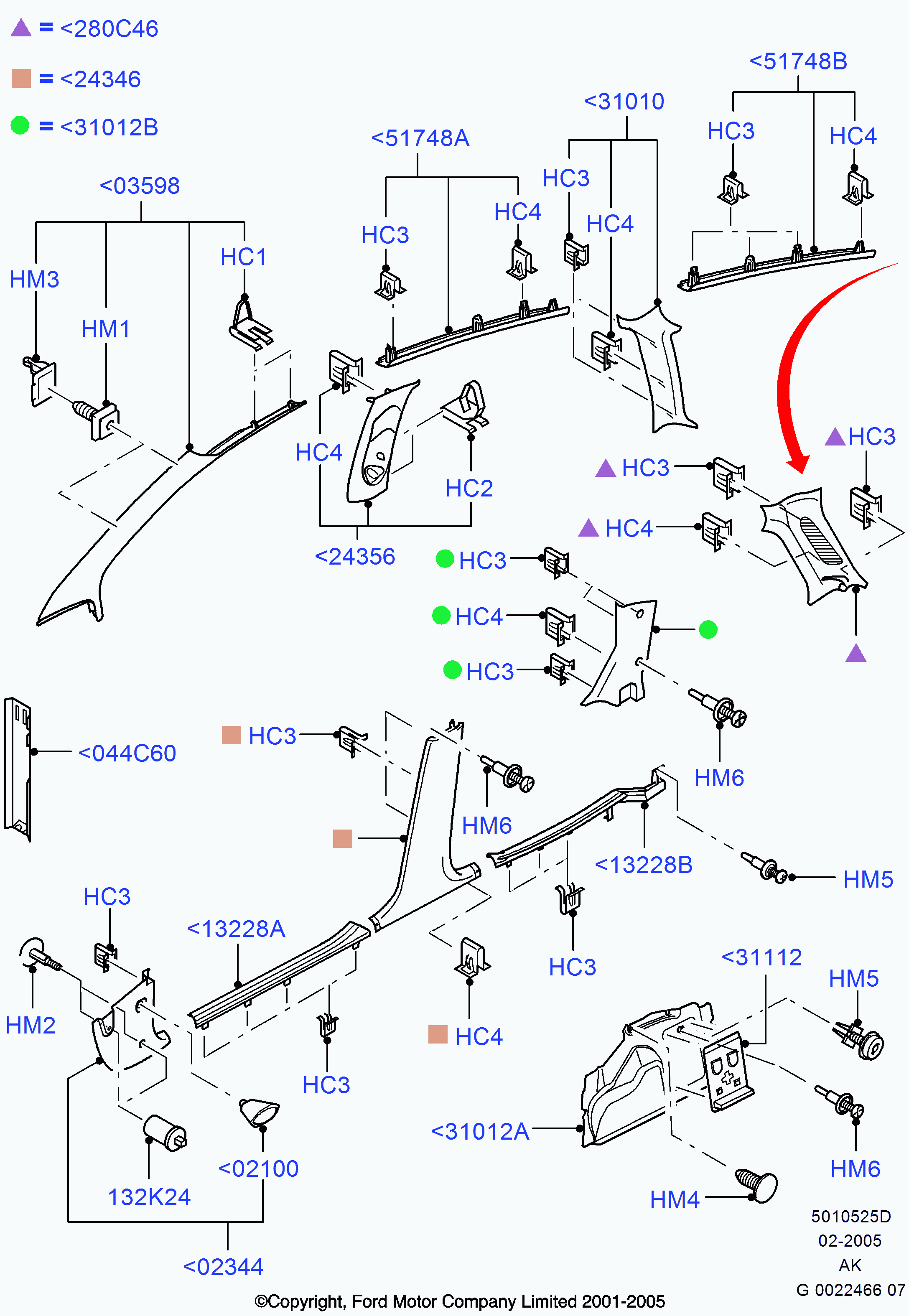 FORD 1338042 - Termostaatti, jäähdytysneste inparts.fi