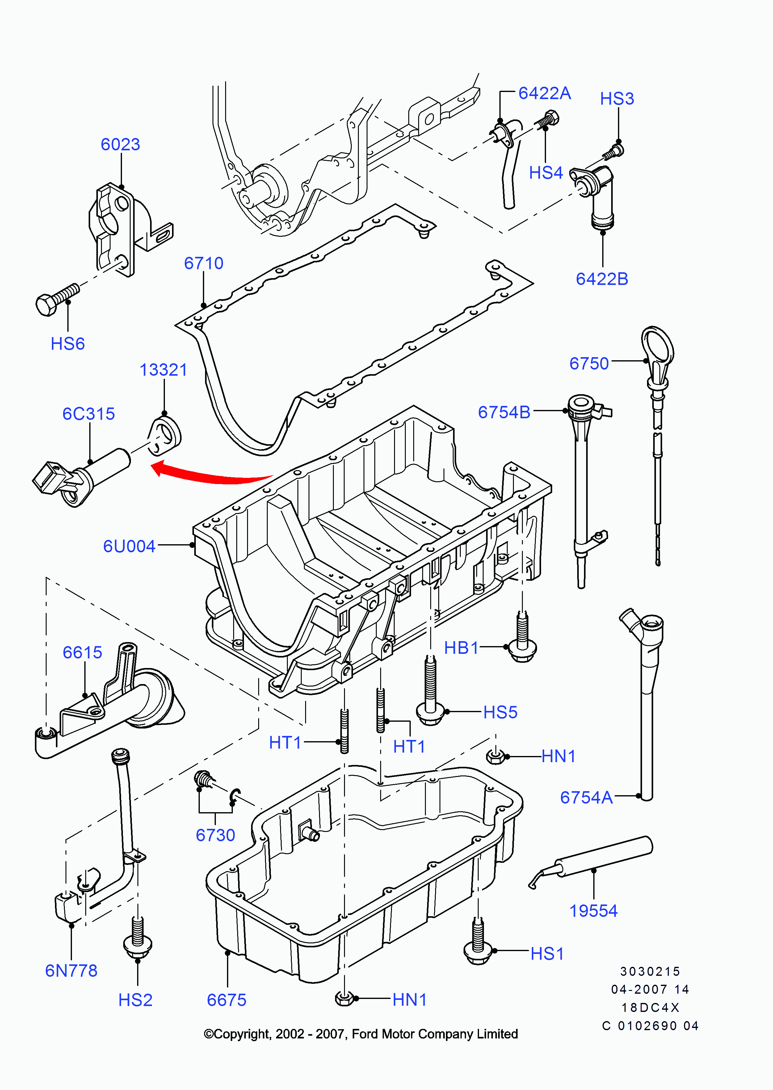 FORD 1 385 381 - Impulssianturi, kampiakseli inparts.fi