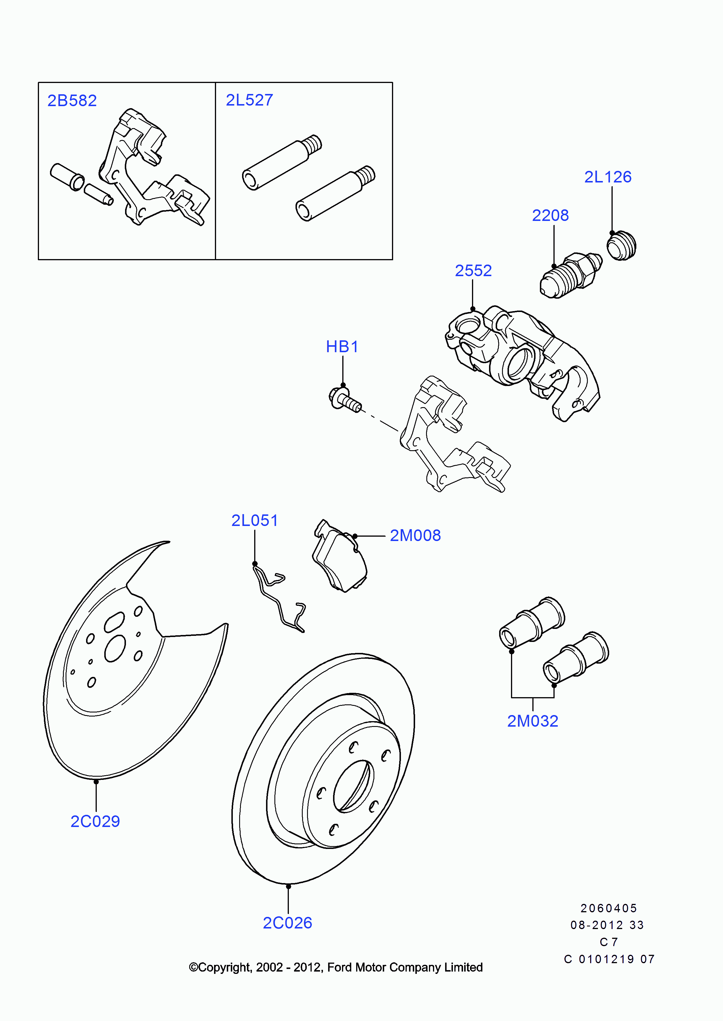 FORD 1362868 - Jarrulevy inparts.fi