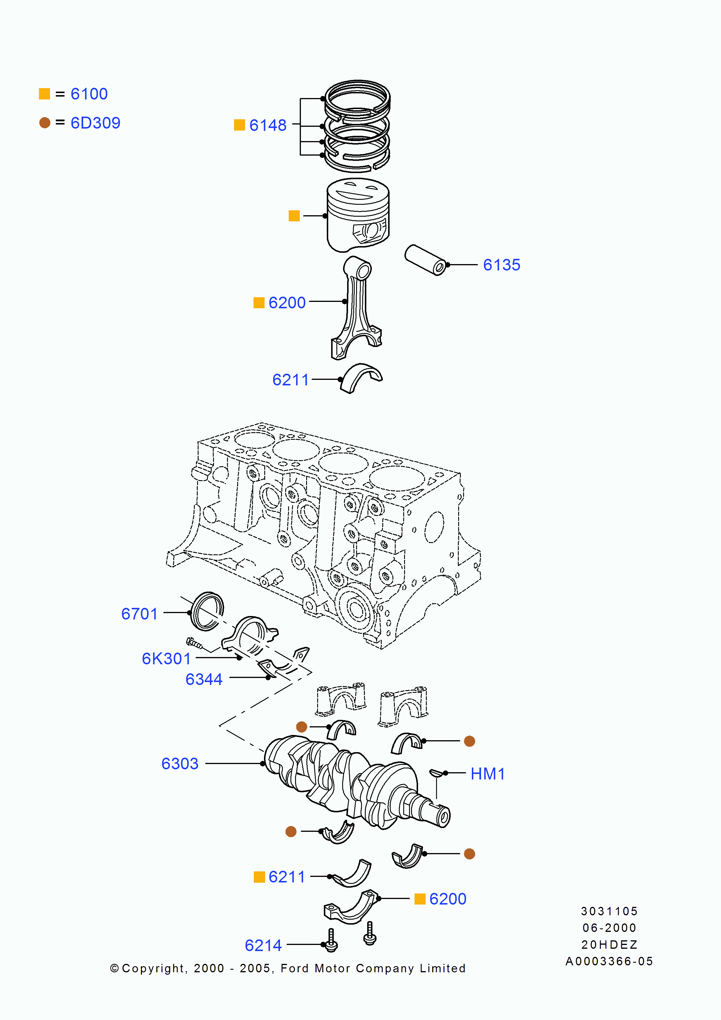 FORD 1 220 978 - Akselitiiviste, kampiakseli inparts.fi