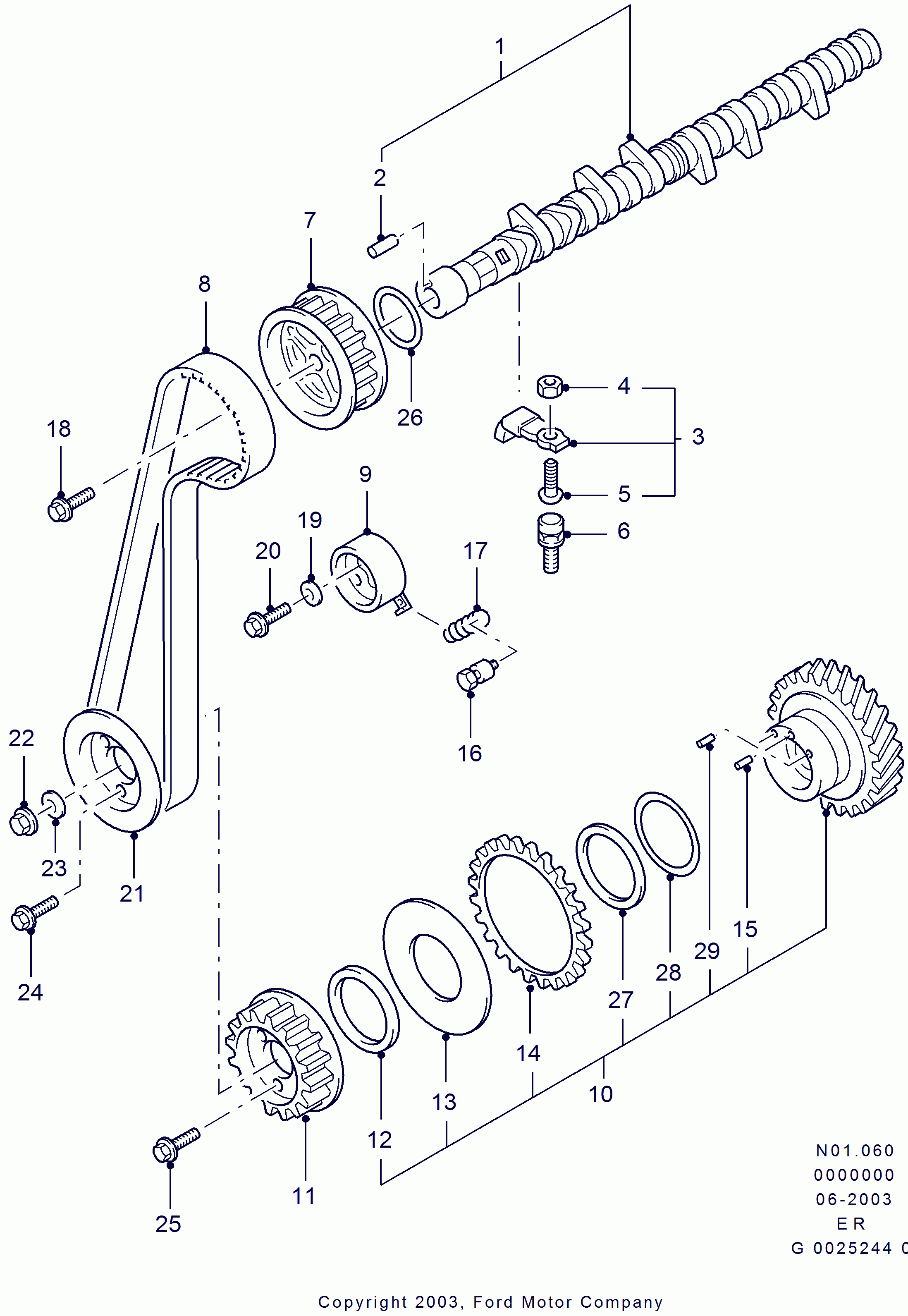 FORD 3593430 - Hammashihnat inparts.fi