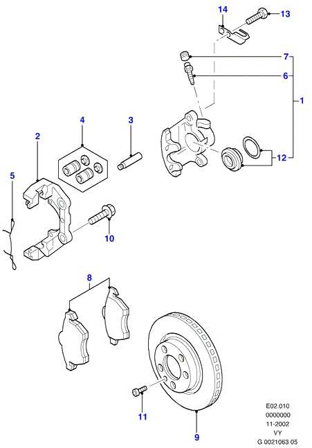 FORD 1141782 - Jarrulevy inparts.fi