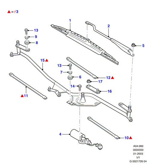 FORD 1373657 - Pyyhkijänsulka inparts.fi