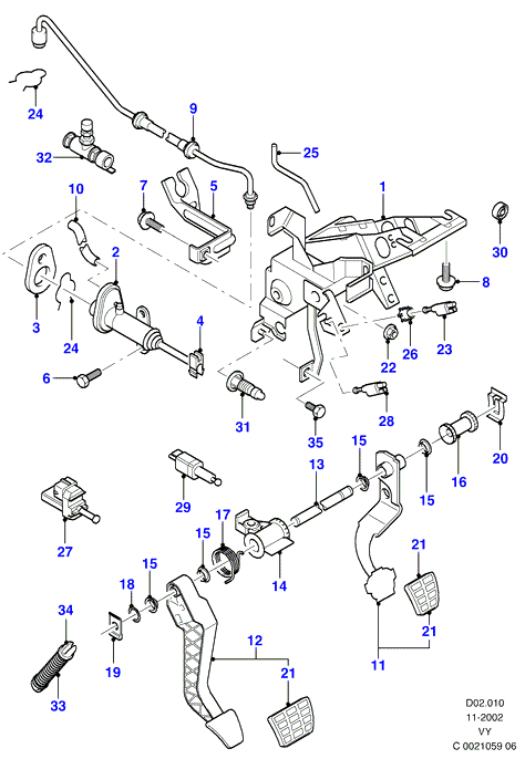 FORD 1495877 - Jarruvalokatkaisin inparts.fi