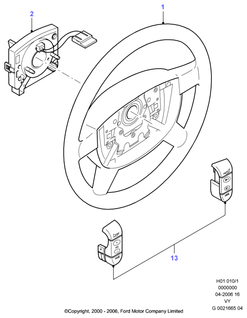 FORD 1 108 821 - Kytkin, ohjausakseli inparts.fi