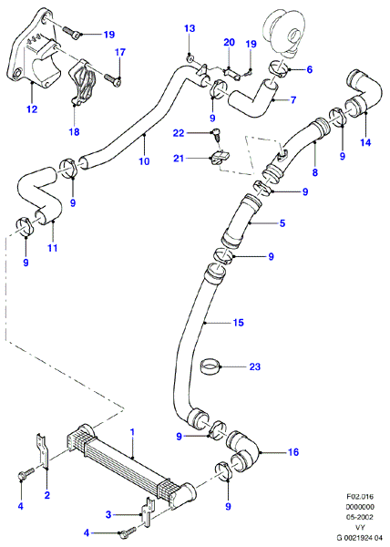 FORD 2 085 160 - Tunnistin, ahtopaine inparts.fi