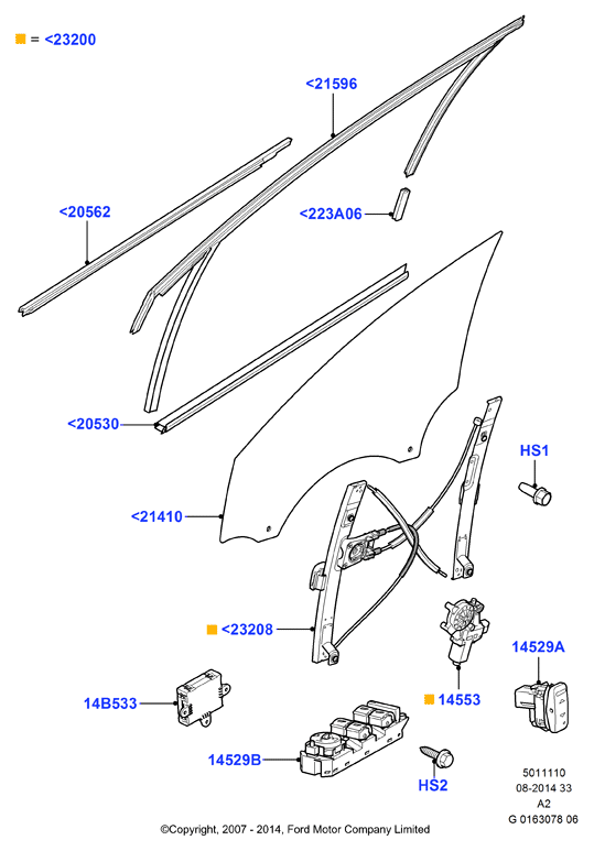 FORD 1803914 - Lasinnostin inparts.fi