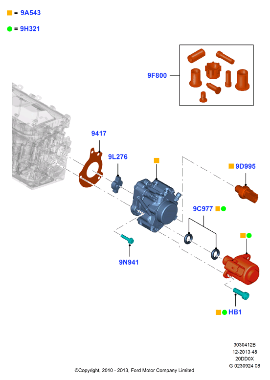 FORD 1681994 - Ruiskutuspumppu inparts.fi