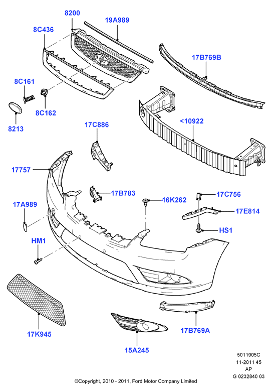 FORD 1360719 - Keulamerkki inparts.fi