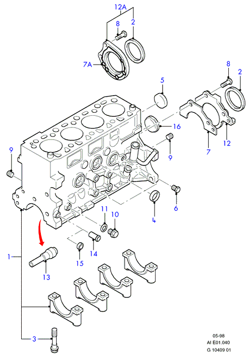 FORD 1 641 893 - Akselitiiviste, kampiakseli inparts.fi