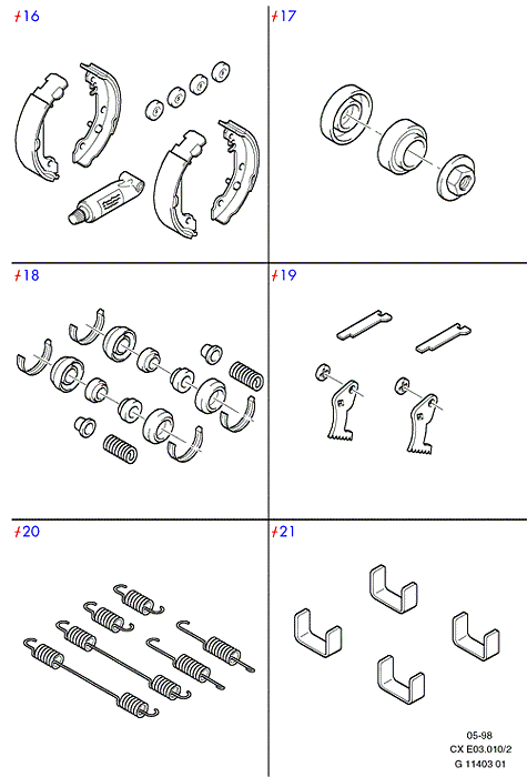 FORD 6187600 - Jarrusylinteri inparts.fi