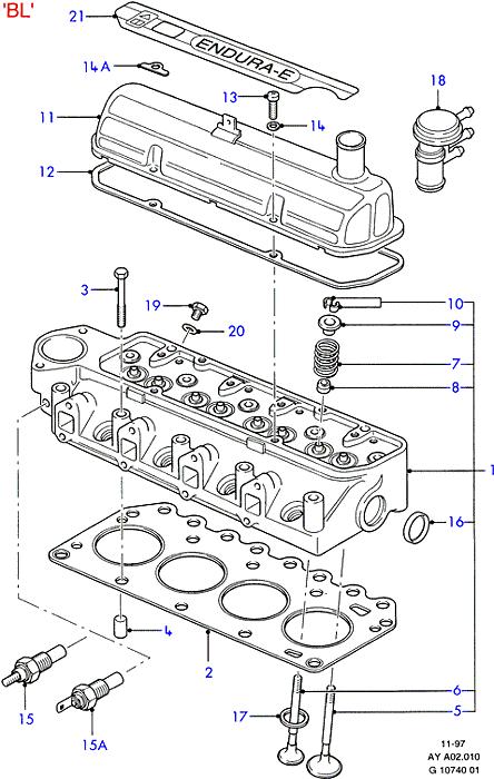 FORD 6058836 - Tunnistin, jäähdytysnesteen lämpötila inparts.fi