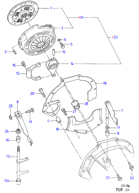 FORD 5027443 - Kytkinpaketti inparts.fi