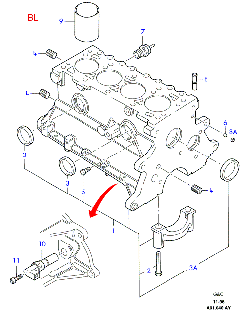 FORD 6 172 845 - Pakoventtiili inparts.fi